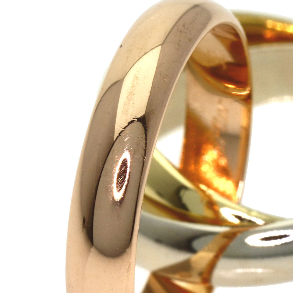 Cartier Yellow Gold (18K) Pink Gold (18K) White Gold (18K) Band Ring (Pre-Owned)