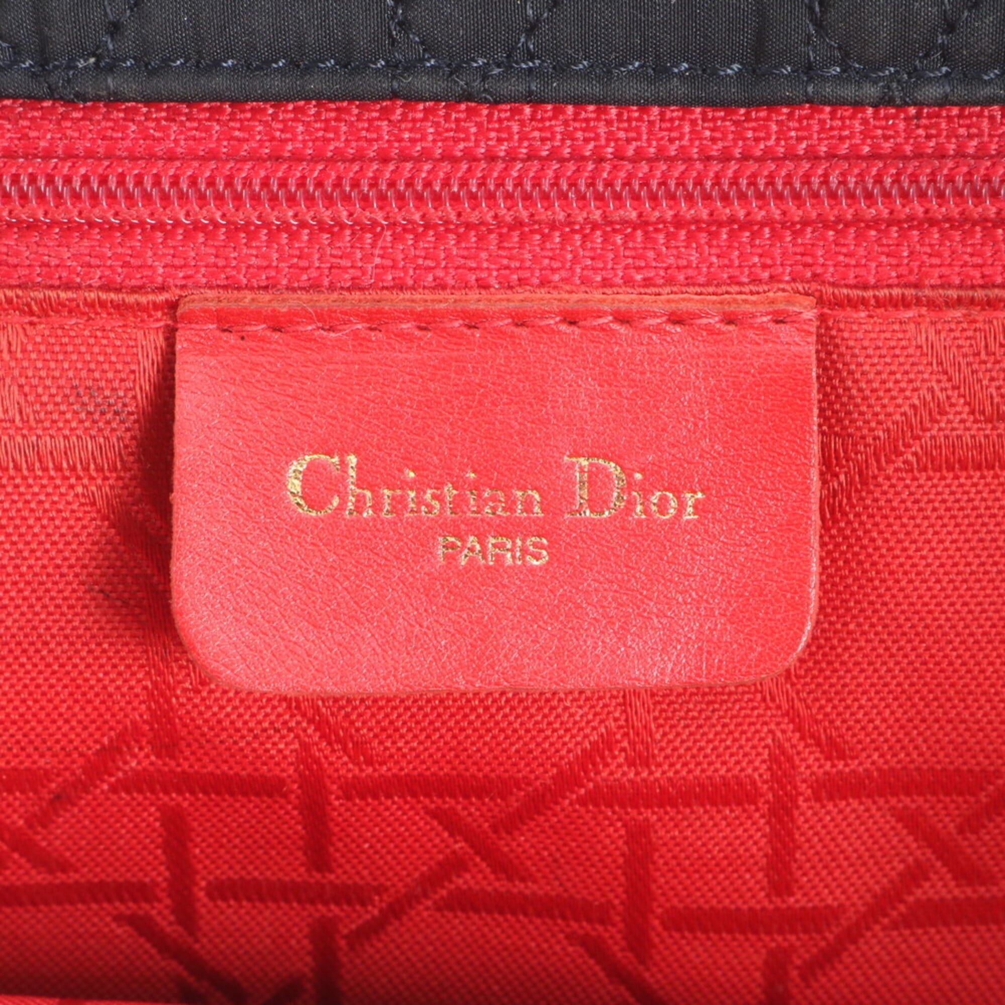 Christian Dior Black Handbag Tote Bag (Pre-Owned)