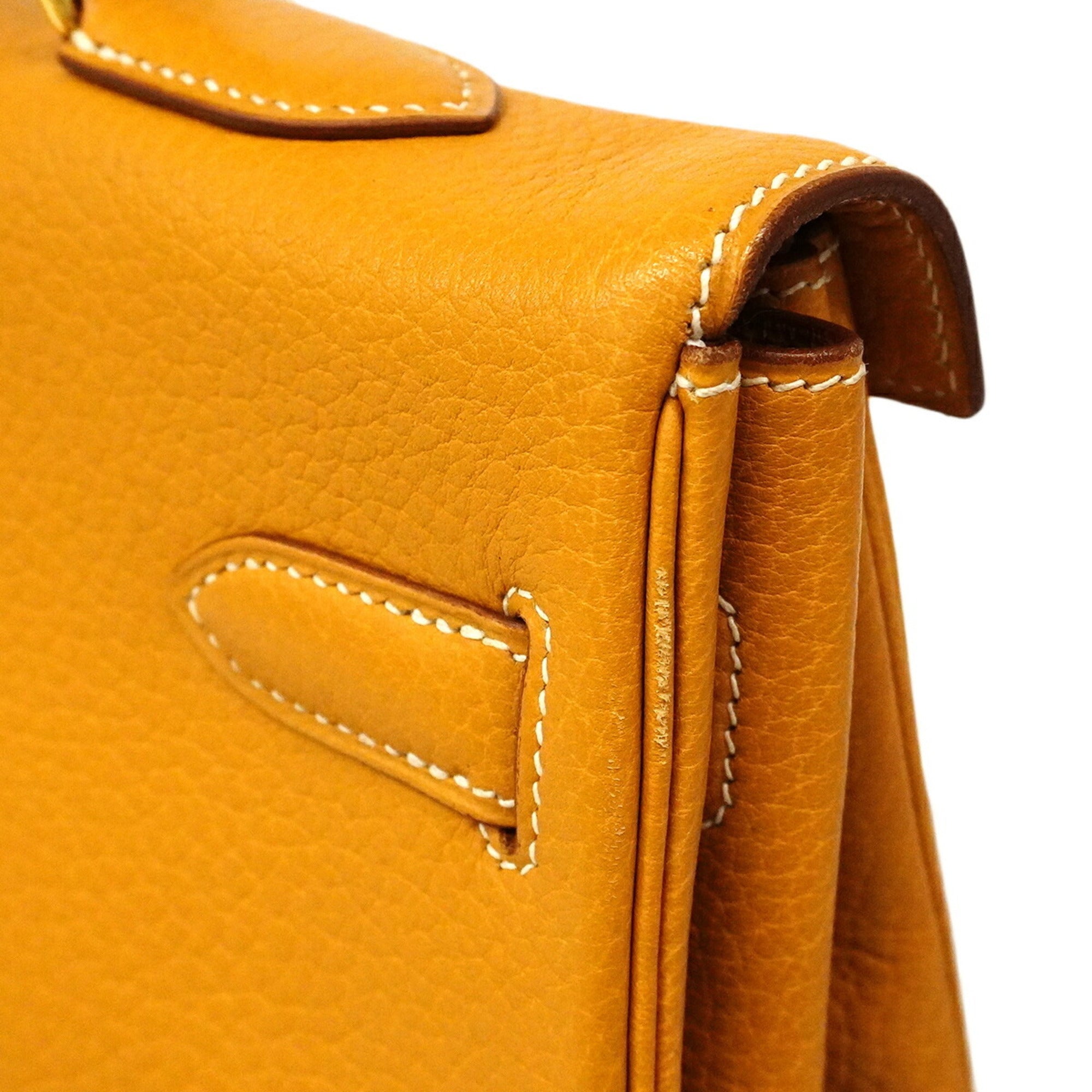 Hermes Natural Ardennes Leather Handbag (Pre-Owned)
