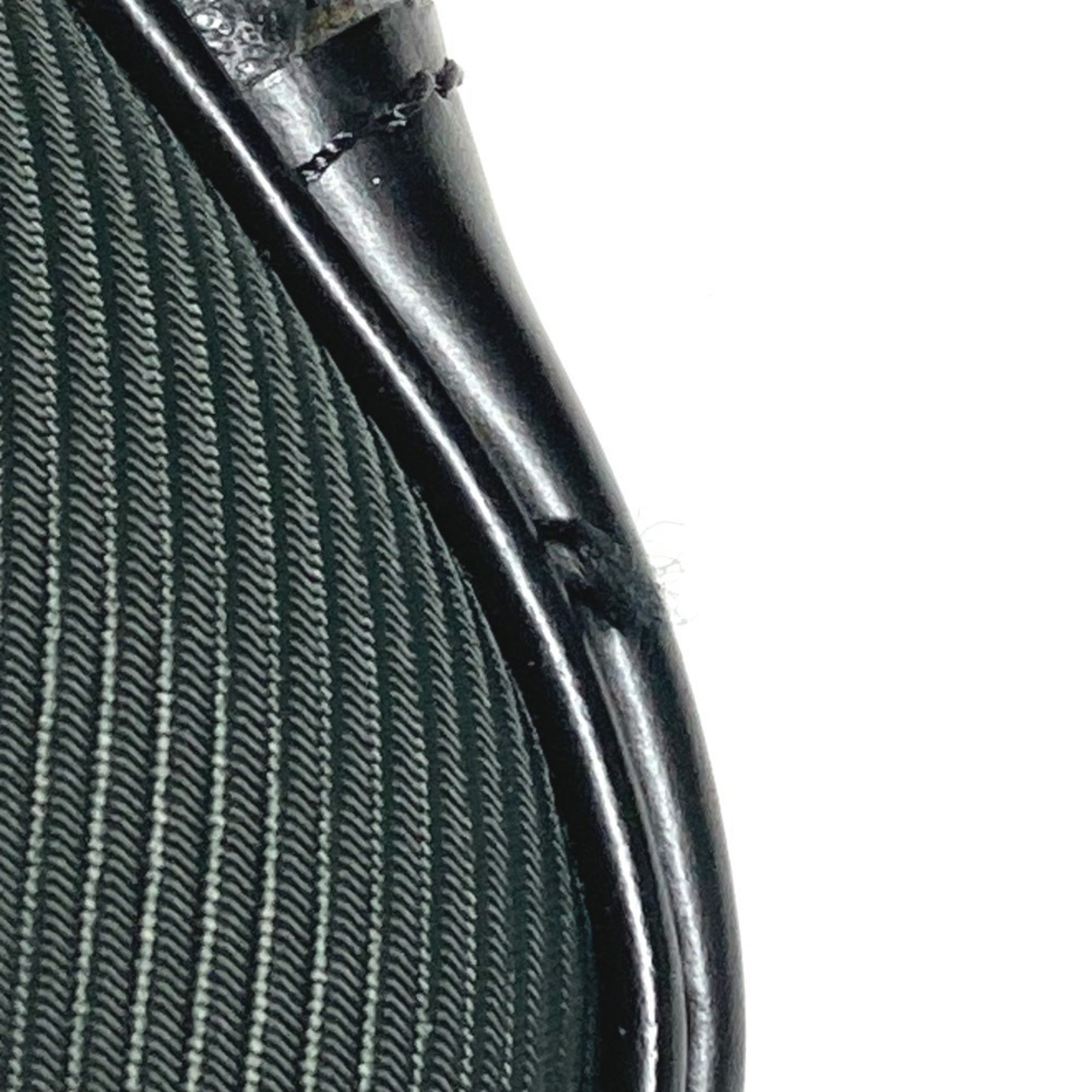 Louis Vuitton Ardoise Black Khaki Taiga Leather Nylon Leather Messenger Bag Shoulder Bag (Pre-Owned)