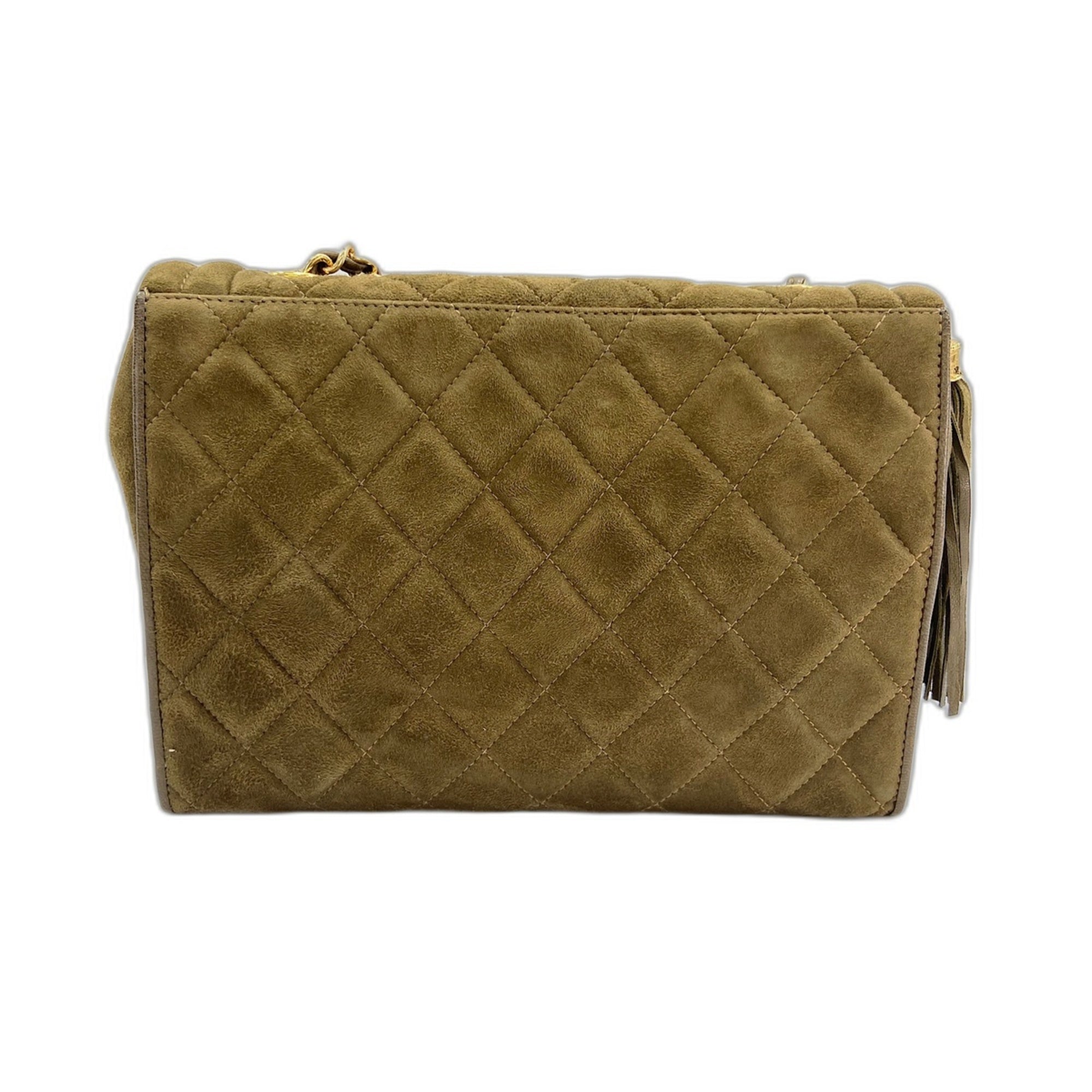 Chanel Green Shoulder Bag (Pre-Owned)