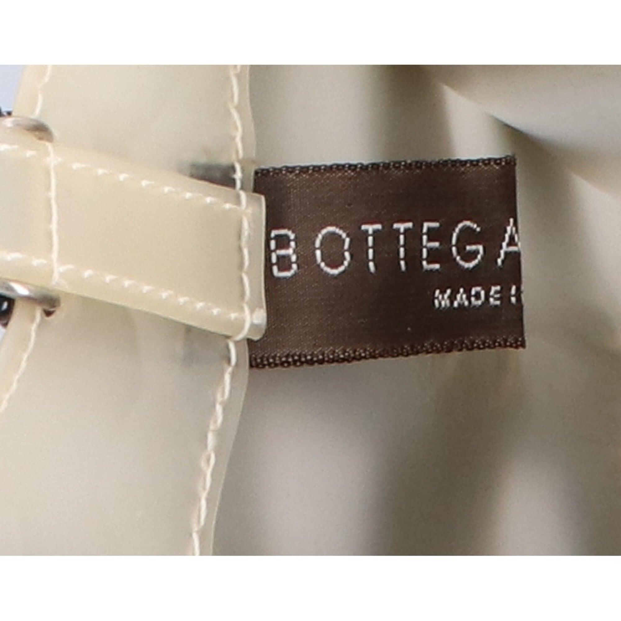 Bottega Veneta Black Vinyl Tote Bag (Pre-Owned)