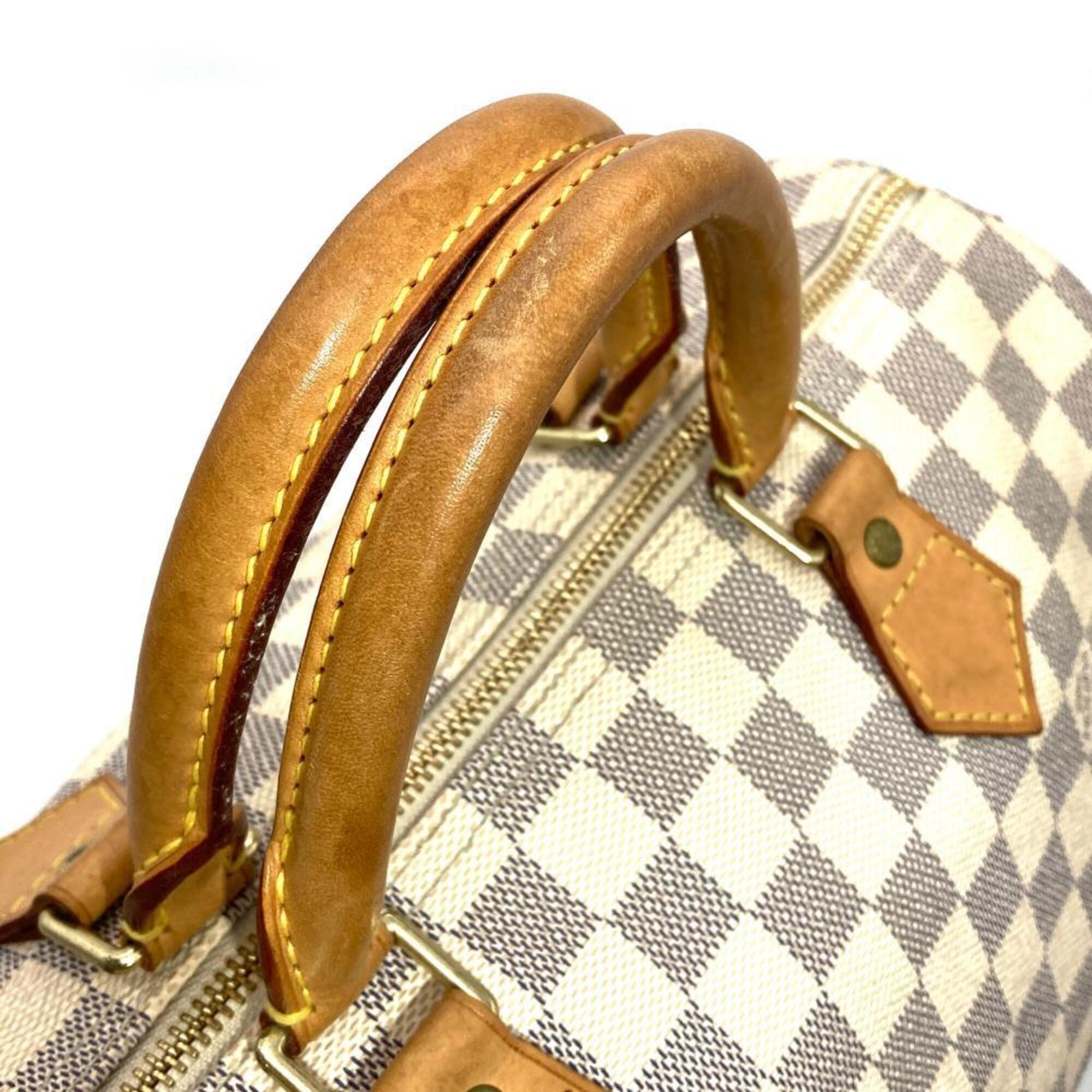 Louis Vuitton Black Damier Azur Galle White Damier Azur Handbag (Pre-Owned)