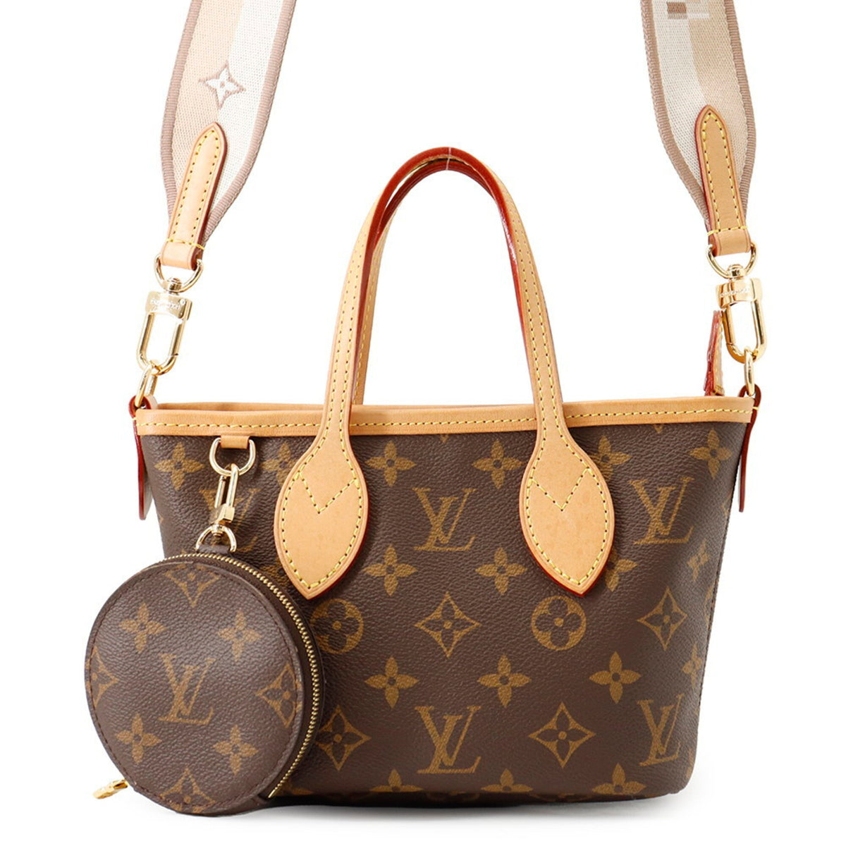 Louis Vuitton Beige Monogram Handbag (Pre-Owned)