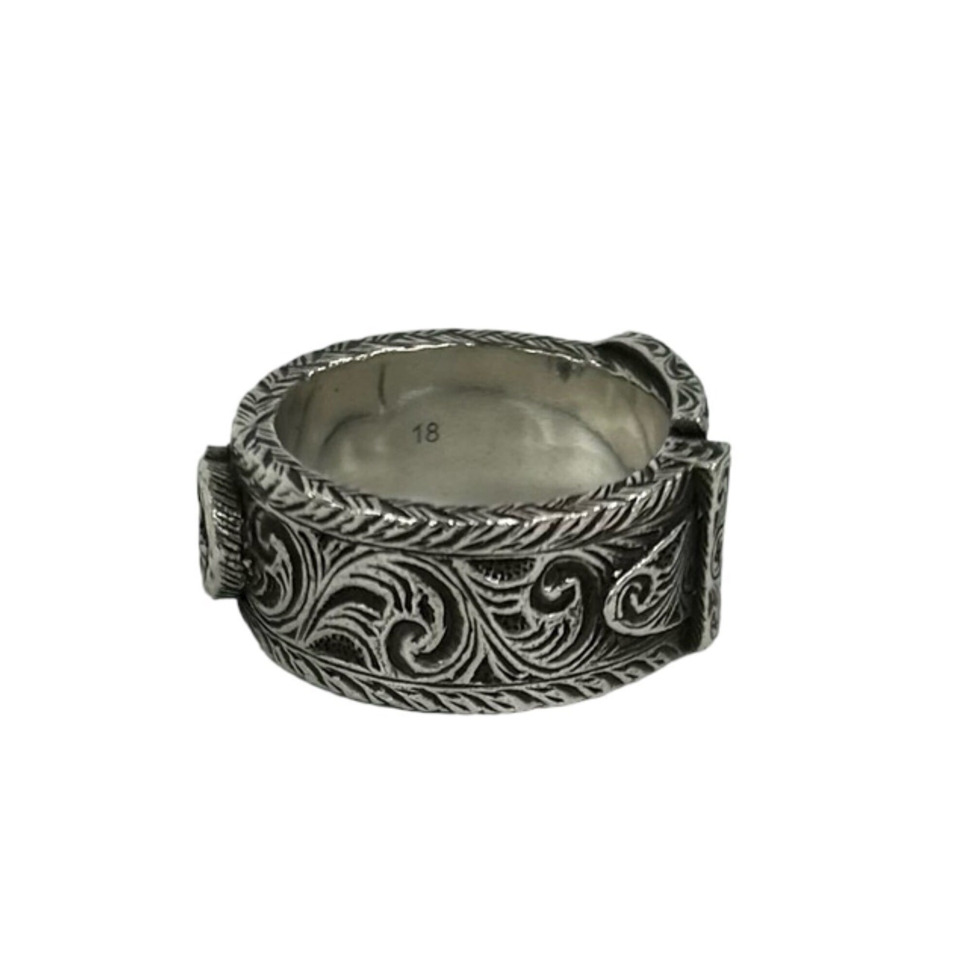 Gucci Silver Silver 925 Band Ring (Pre-Owned)