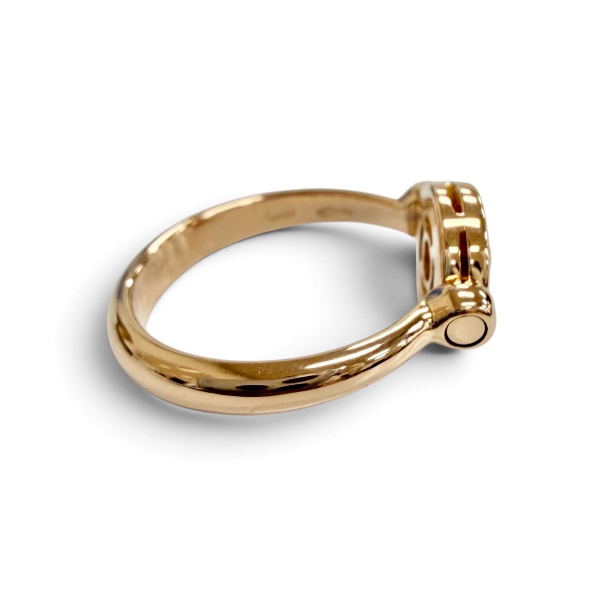 Bvlgari Pink Gold Pink Gold (18K) Band Ring (Pre-Owned)