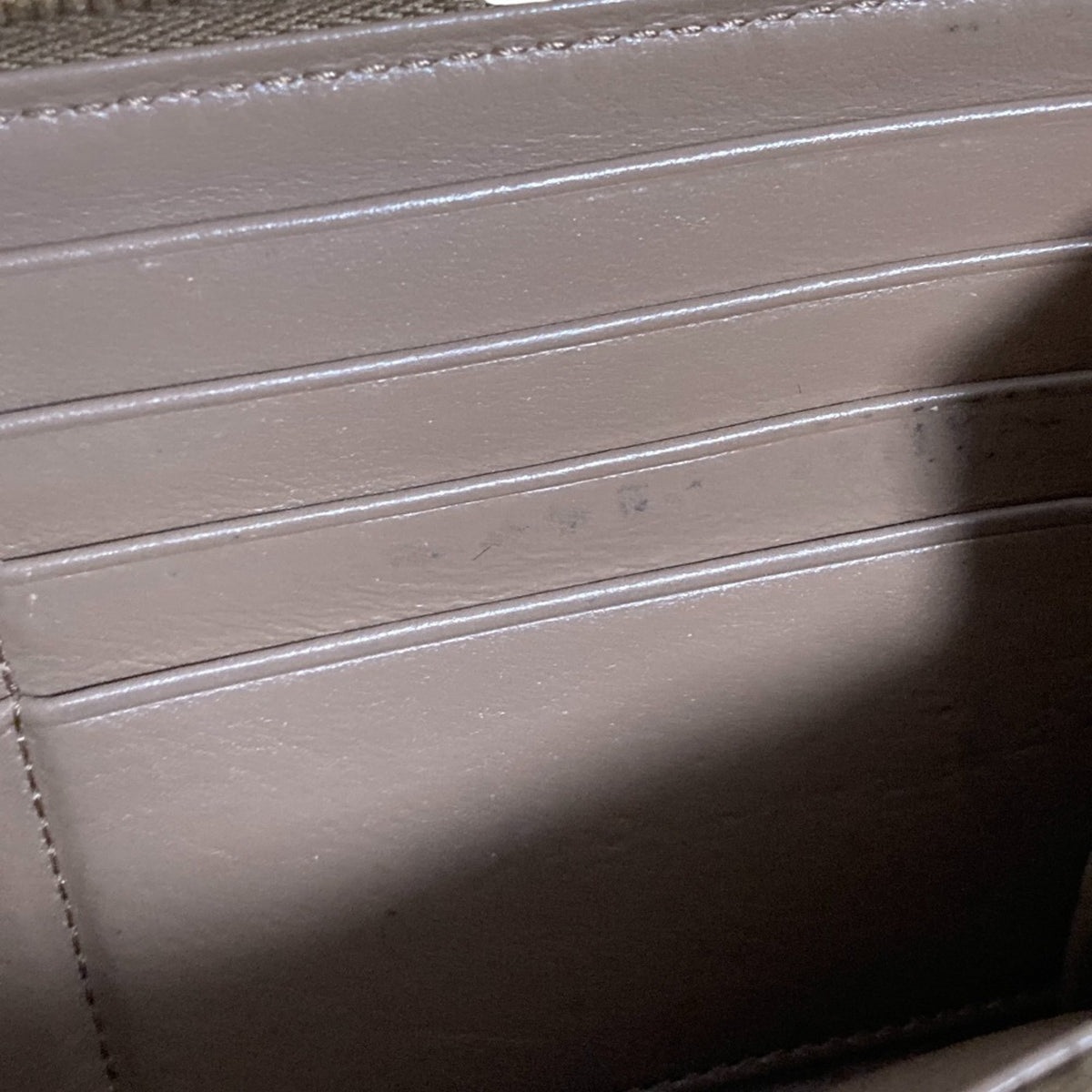 Celine Beige Long Wallet (Bi-Fold) (Pre-Owned)