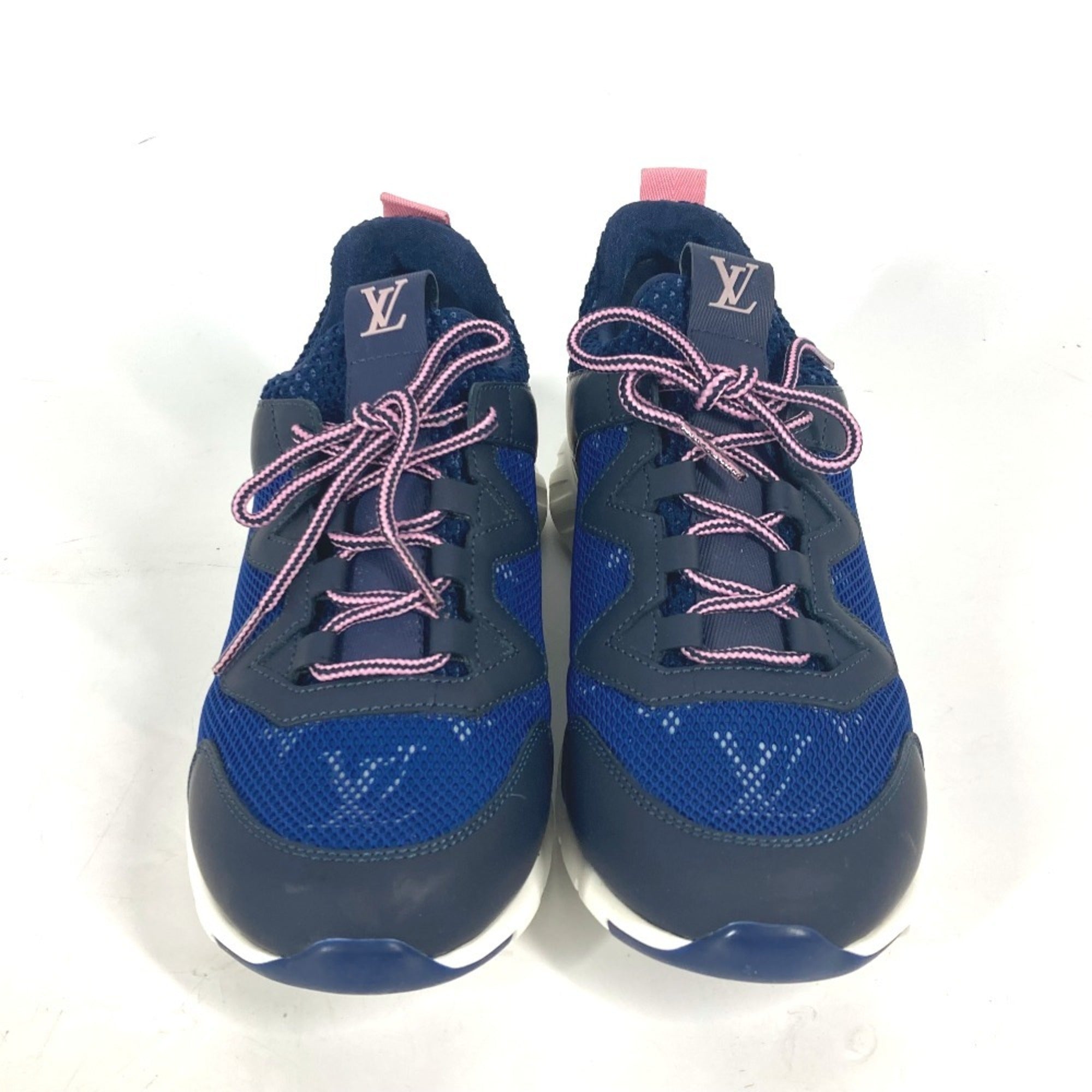 Louis Vuitton Blue Pink Sneakers (Pre-Owned)