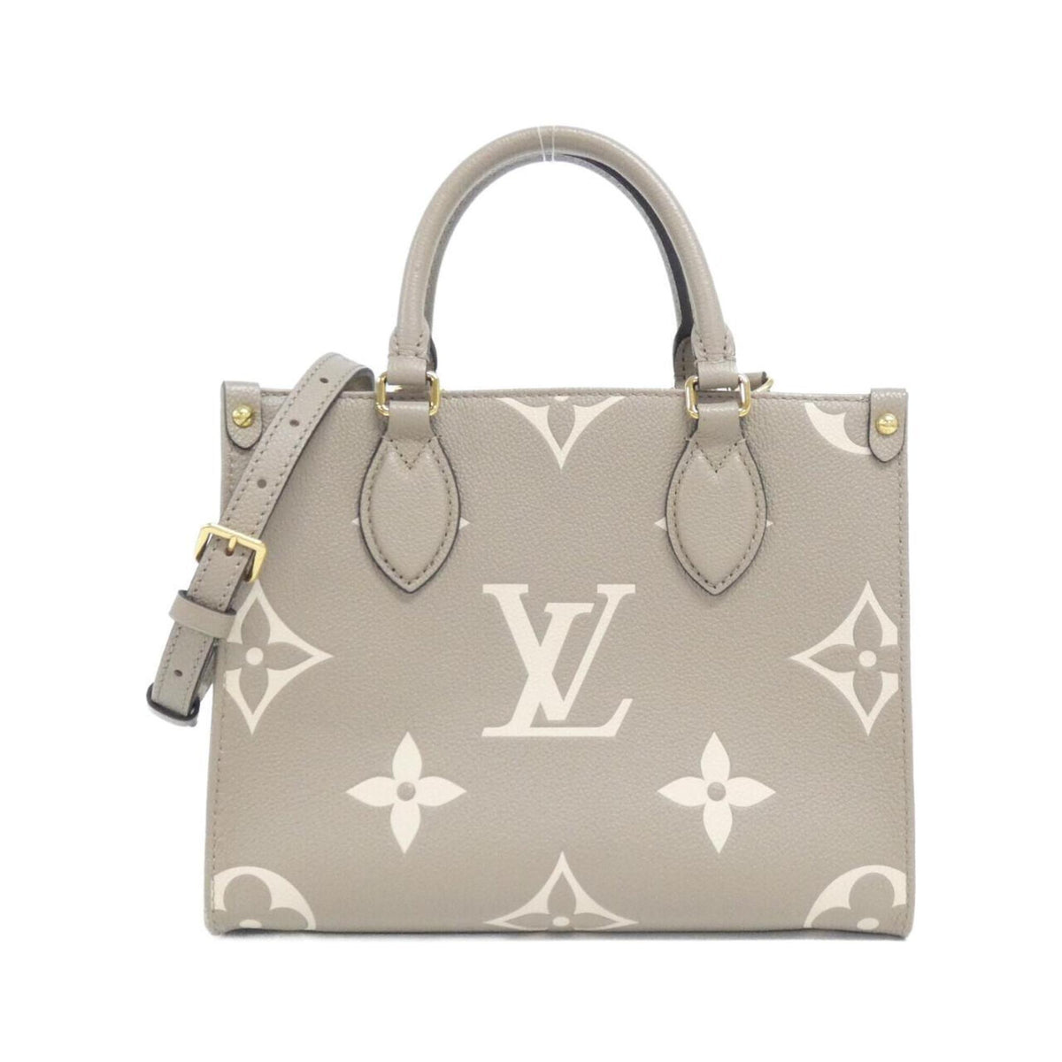Louis Vuitton Bicolor Monogram Tourterelle Monogram Empreinte Handbag (Pre-Owned)