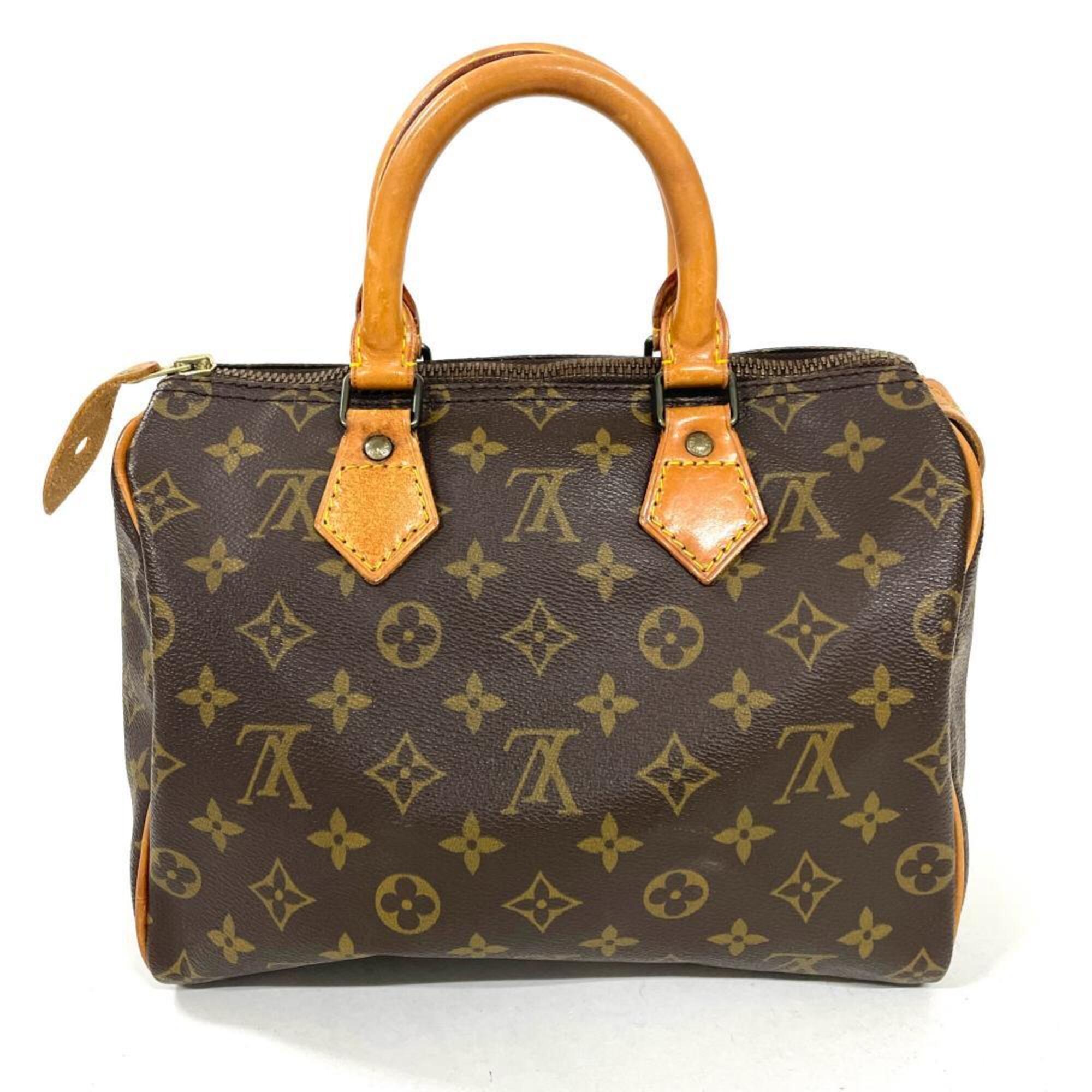 Louis Vuitton Brown Monogram Canvas Boston Bag (Pre-Owned)