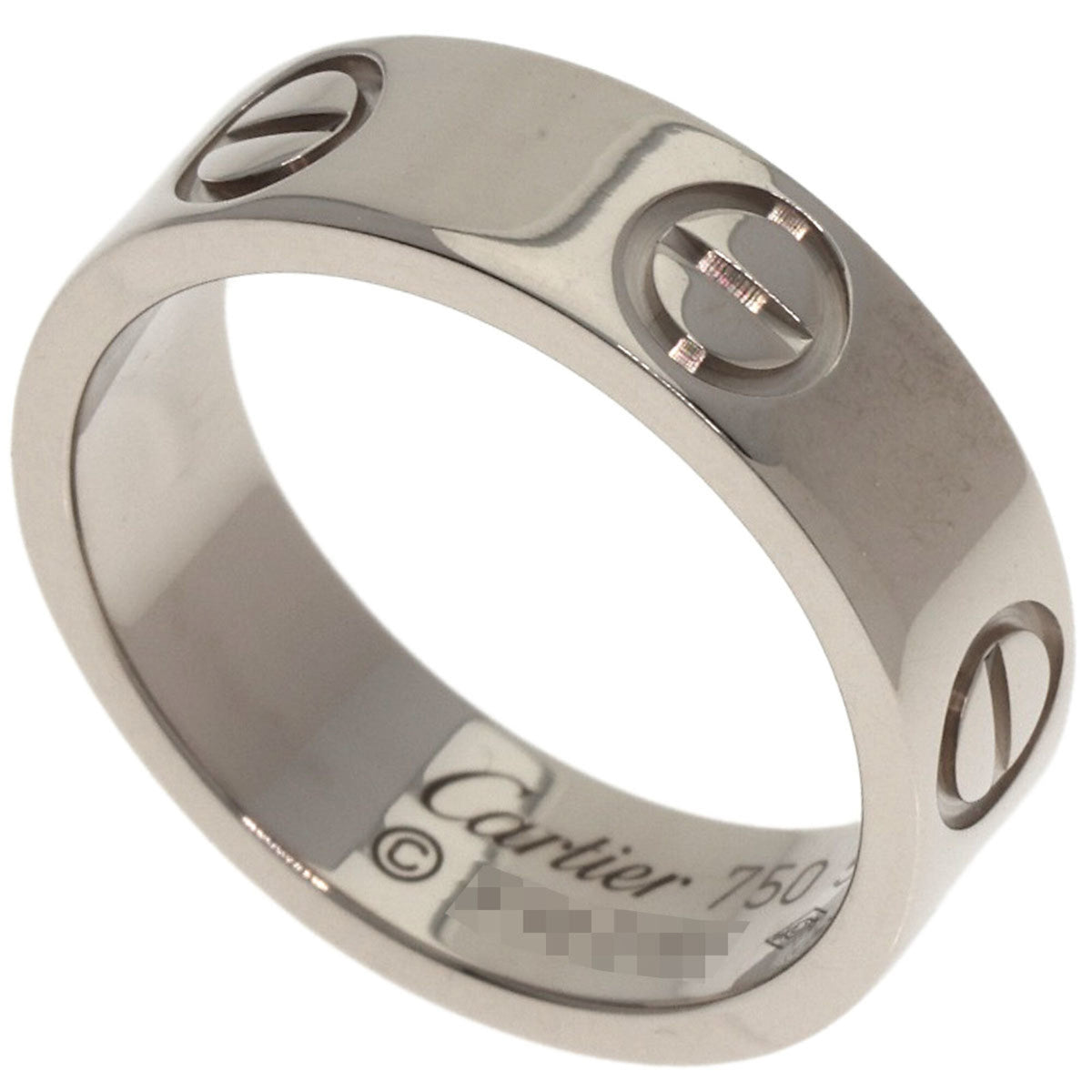 Cartier White Gold (18K) Band Ring (Pre-Owned)