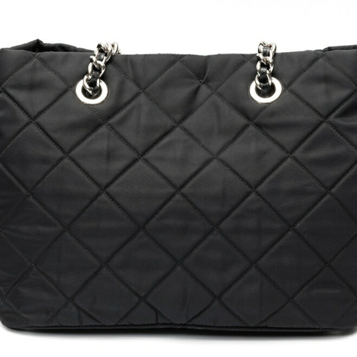 Prada Black Nylon Tote Bag (Pre-Owned)