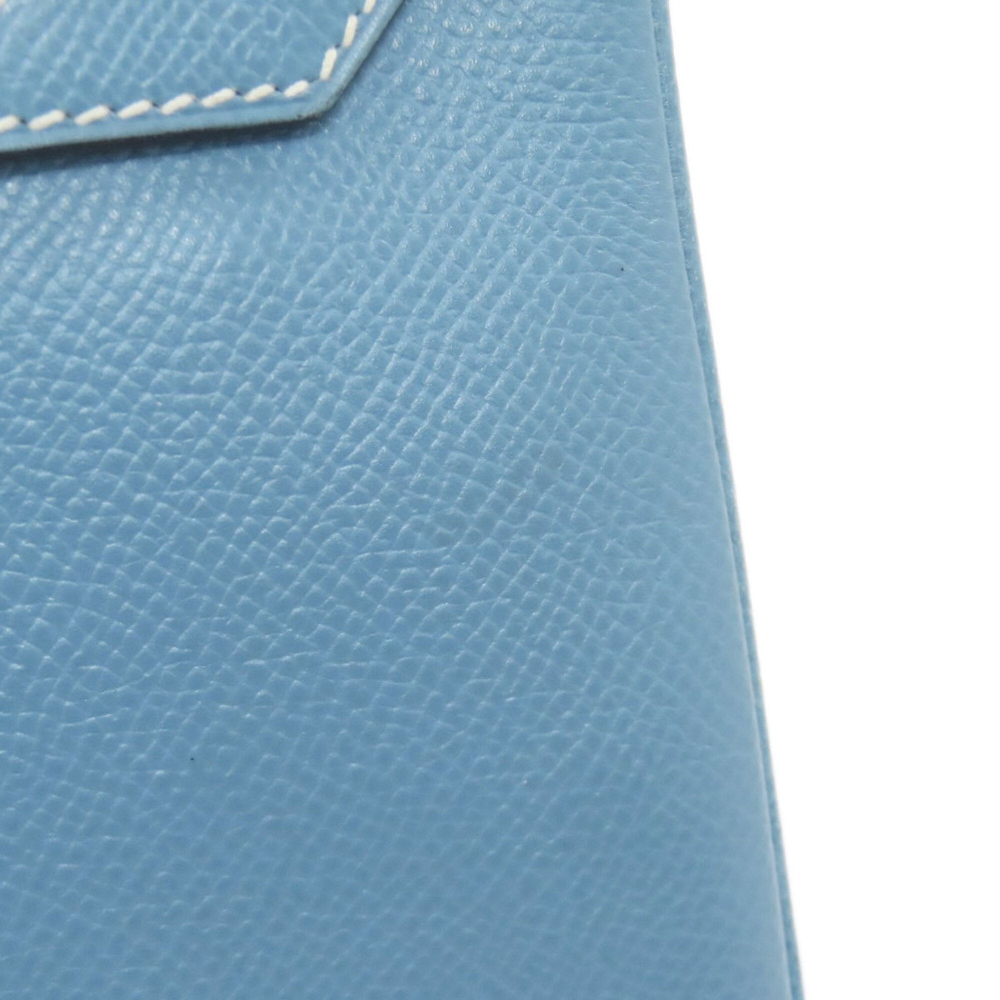 Hermes Blue Jean Epsom Leather Handbag (Pre-Owned)
