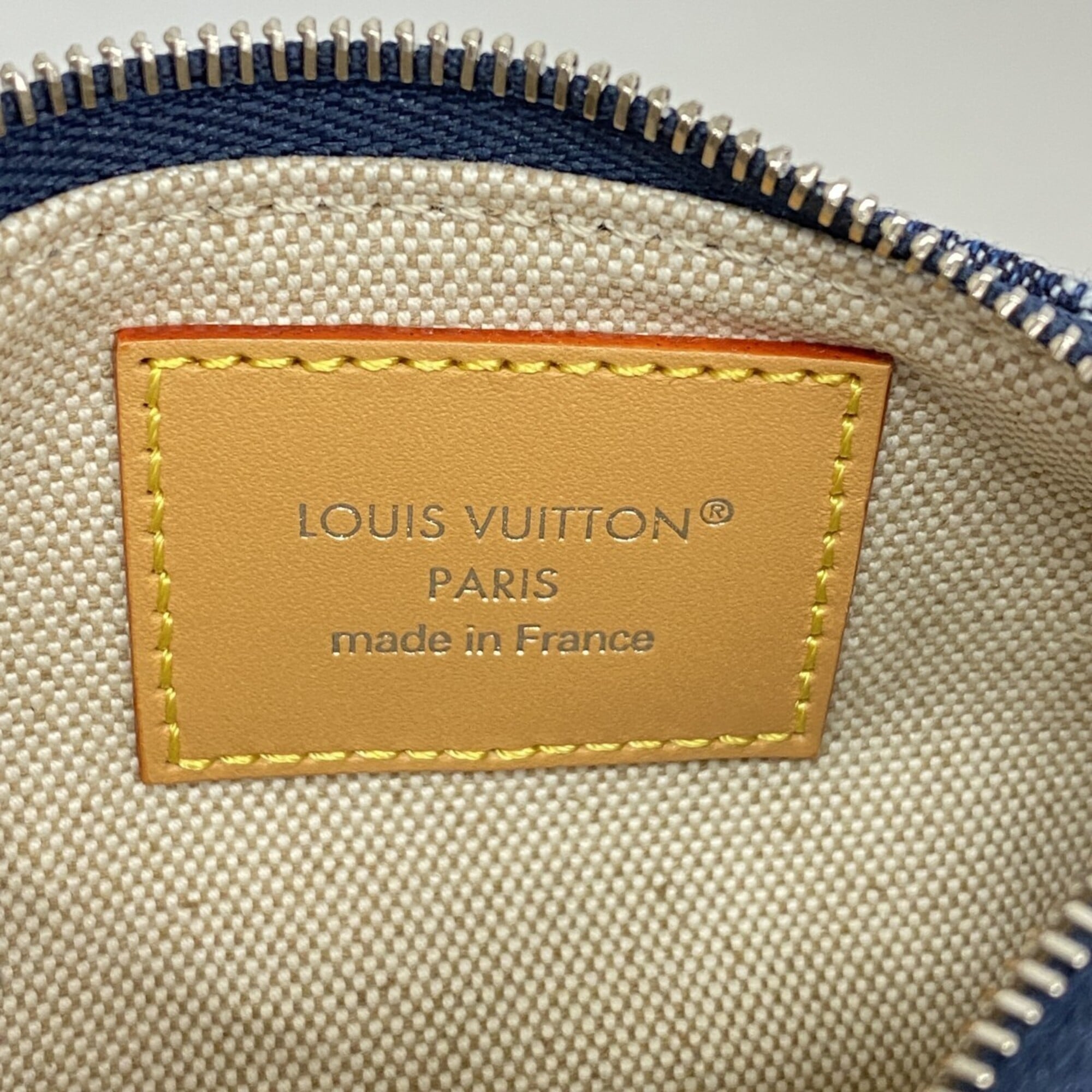 Louis Vuitton Blue Coin Purse/Coin Case (Pre-Owned)