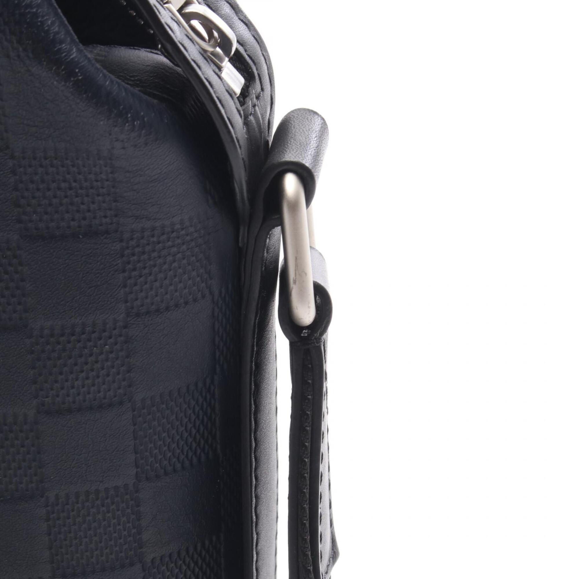 Louis Vuitton Black Infini Navy Damier Infini Handbag Shoulder Bag (Pre-Owned)