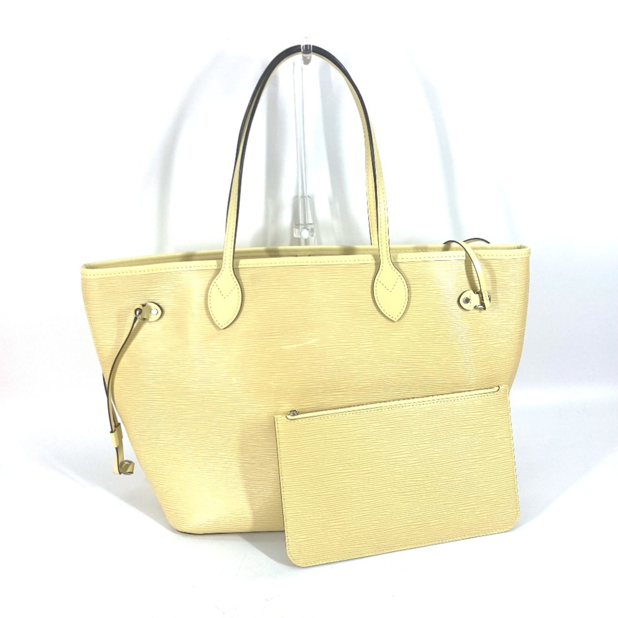 Louis Vuitton Yellow Leather Tote Bag (Pre-Owned)