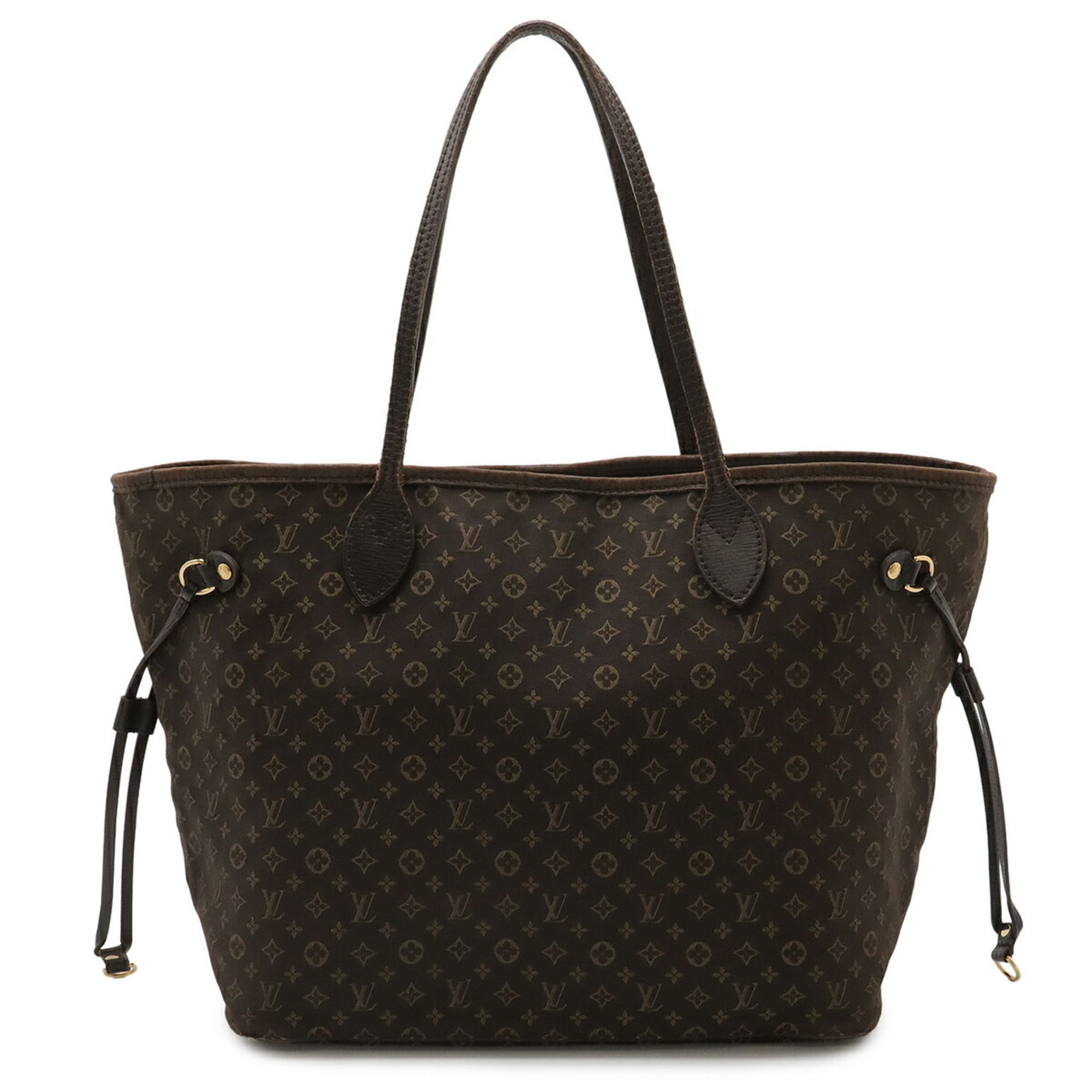 Louis Vuitton Fusain Canvas Leather Shoulder Bag Tote Bag (Pre-Owned)