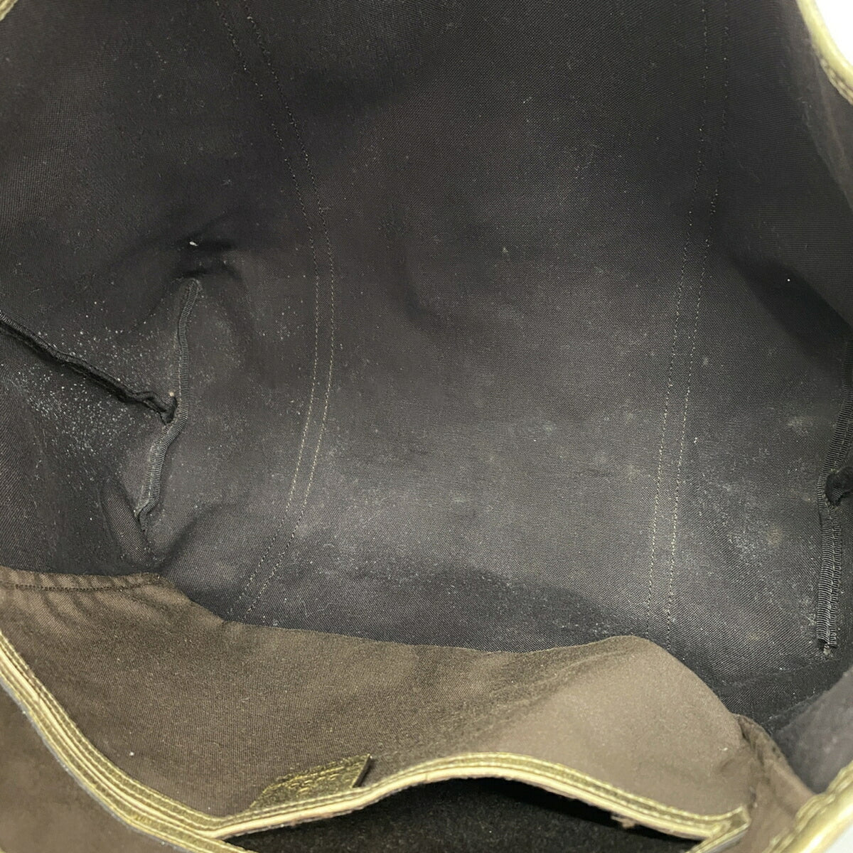 Gucci Brown Coated Canvas Tote Bag (Pre-Owned)