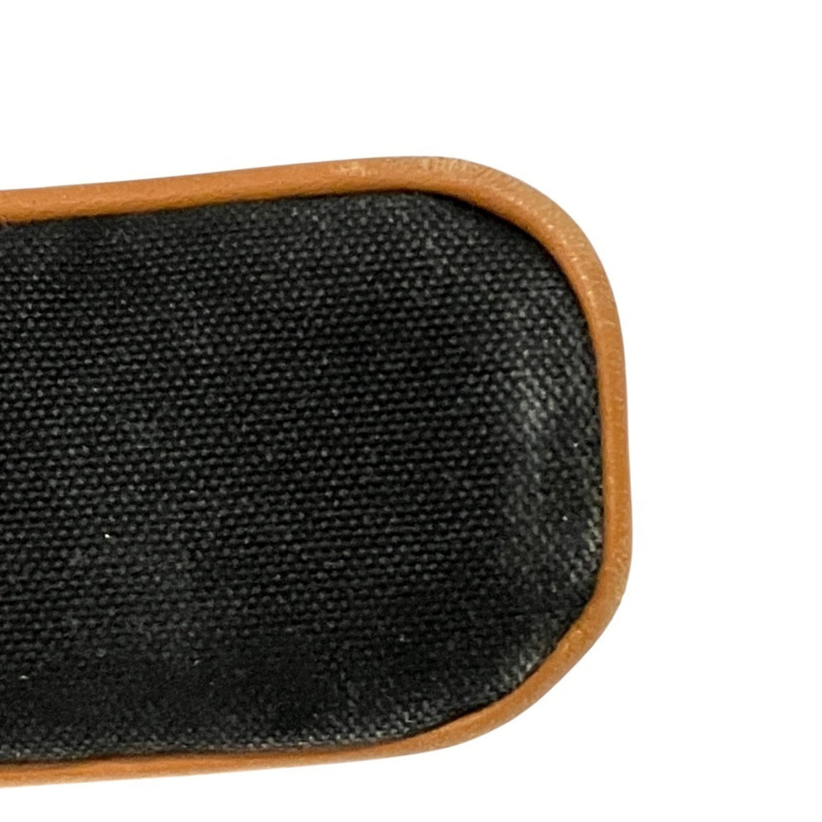 Hermes Black Canvas Cotton Pouch (Pre-Owned)