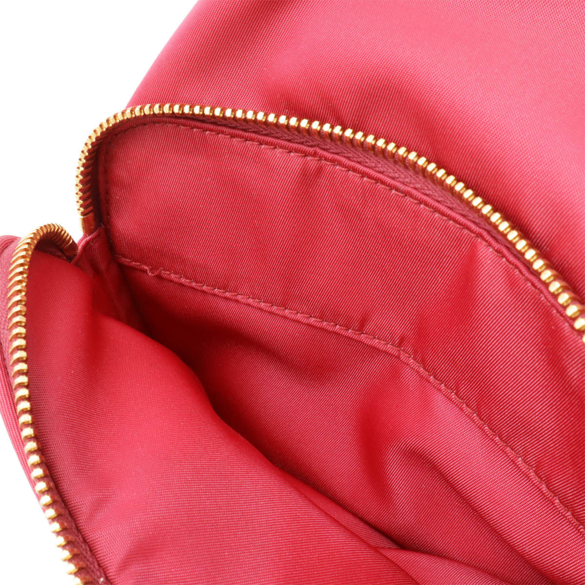 Prada Pink Nylon Handbag Shoulder Bag (Pre-Owned)