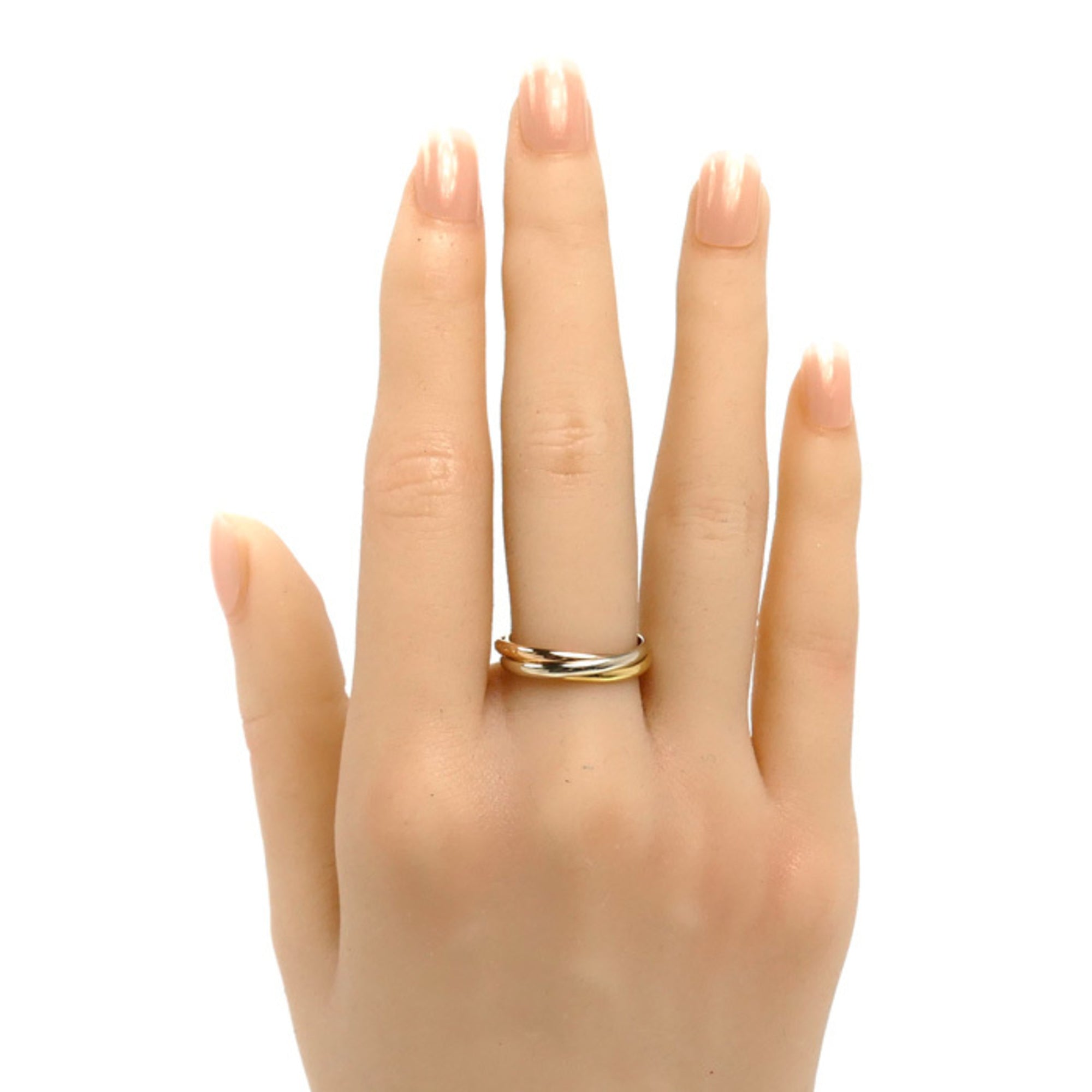 Cartier Yellow Gold (18K) Pink Gold (18K) White Gold (18K) Band Ring (Pre-Owned)