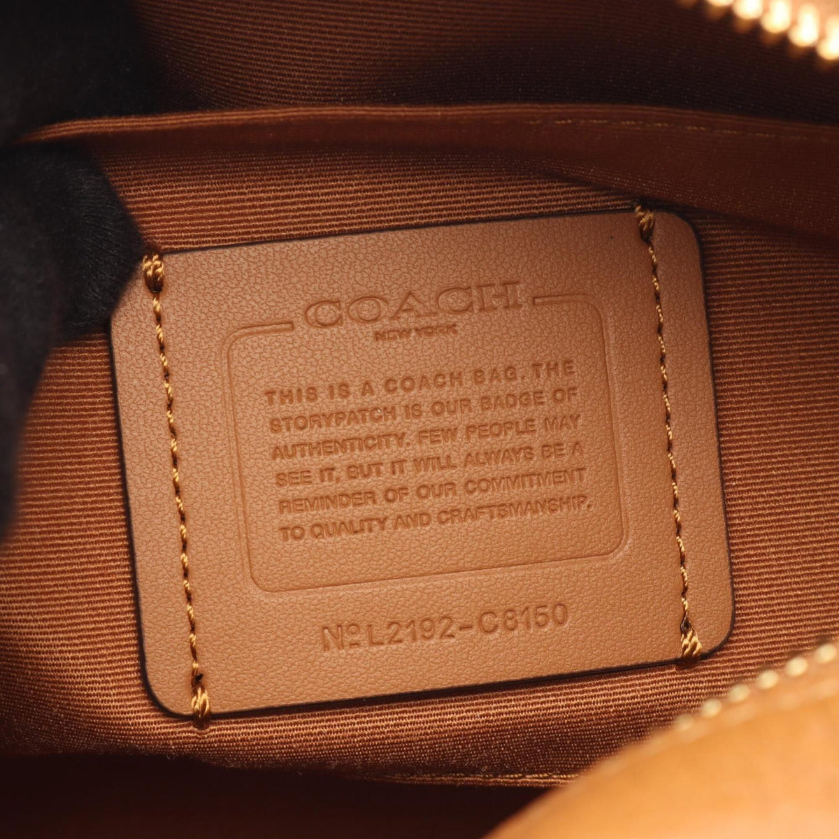 Coach Brown Leather Handbag Shoulder Bag (Pre-Owned)