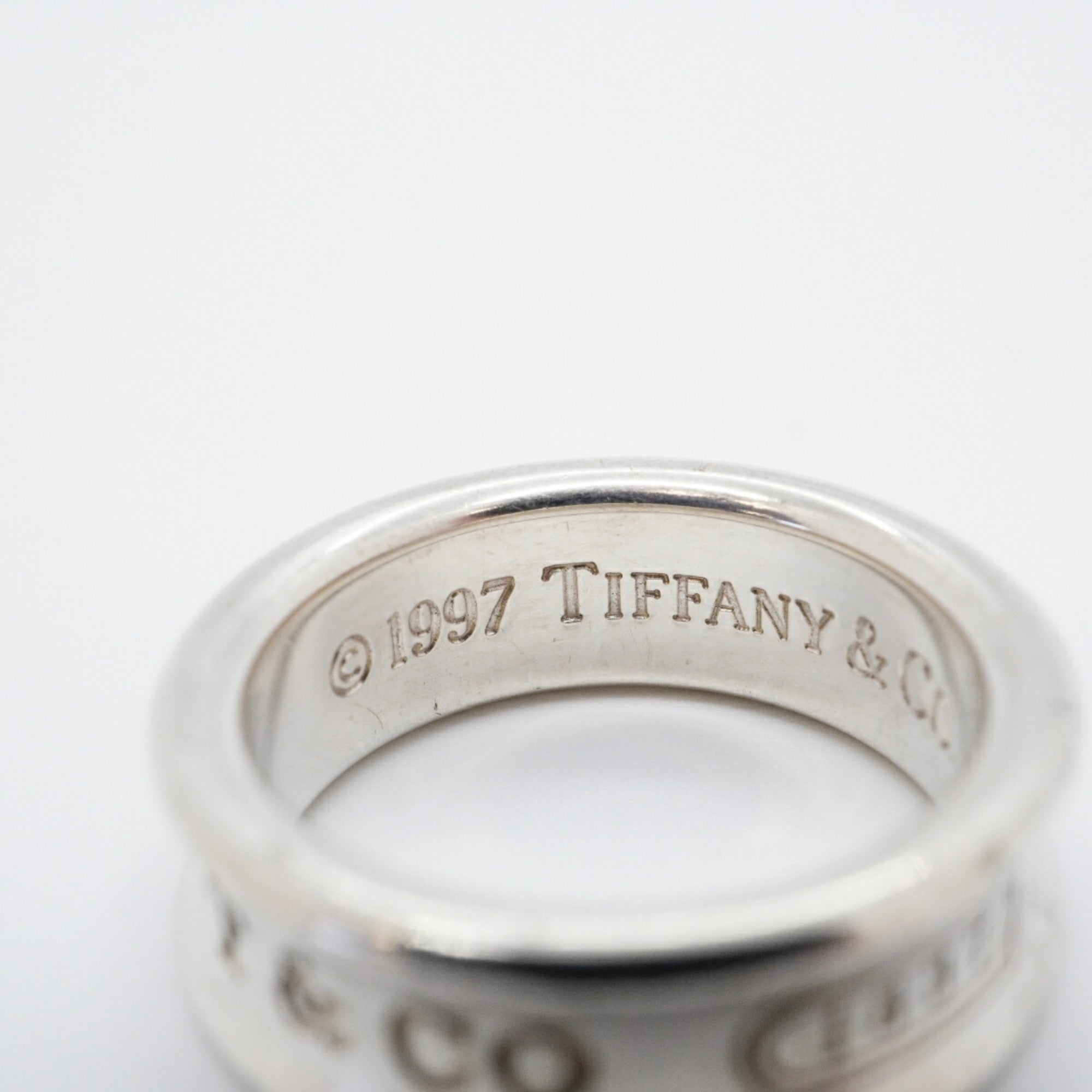 Tiffany Silver 925 Band Ring (Pre-Owned)