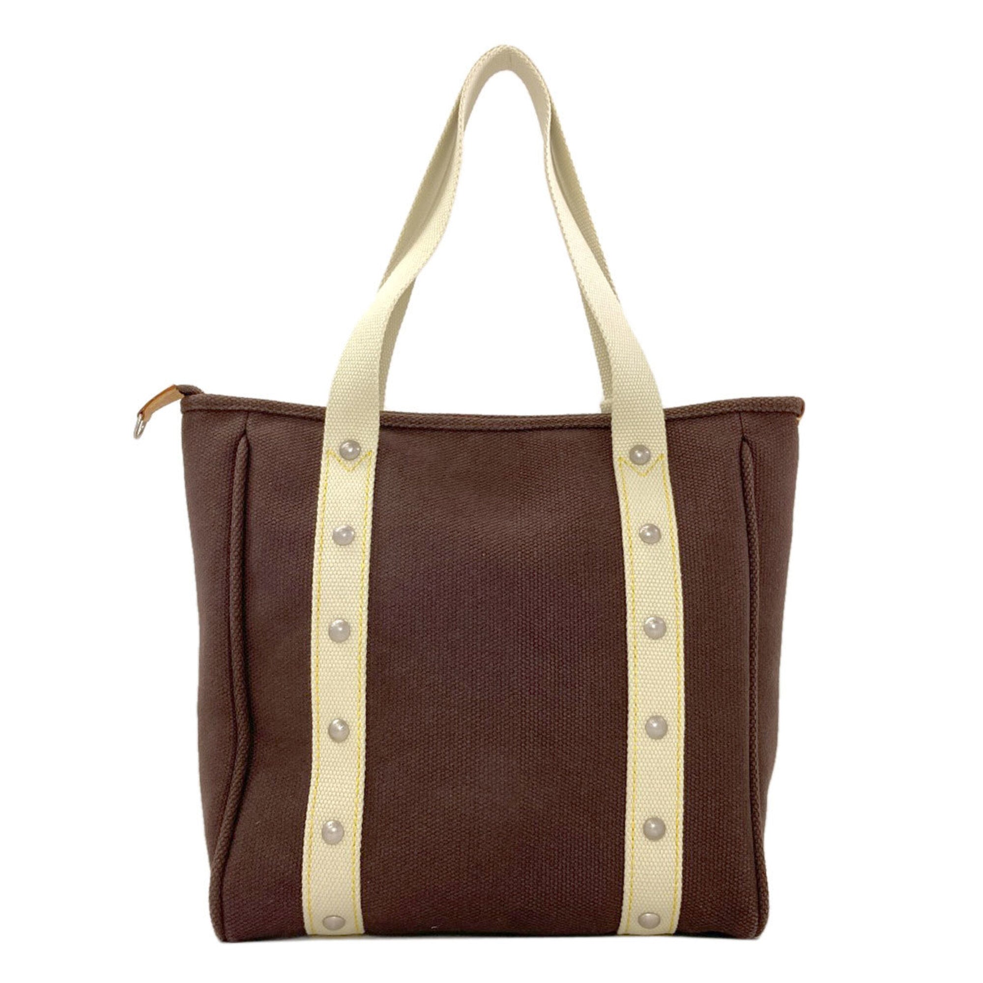 Louis Vuitton Dark Brown Canvas Tote Bag (Pre-Owned)