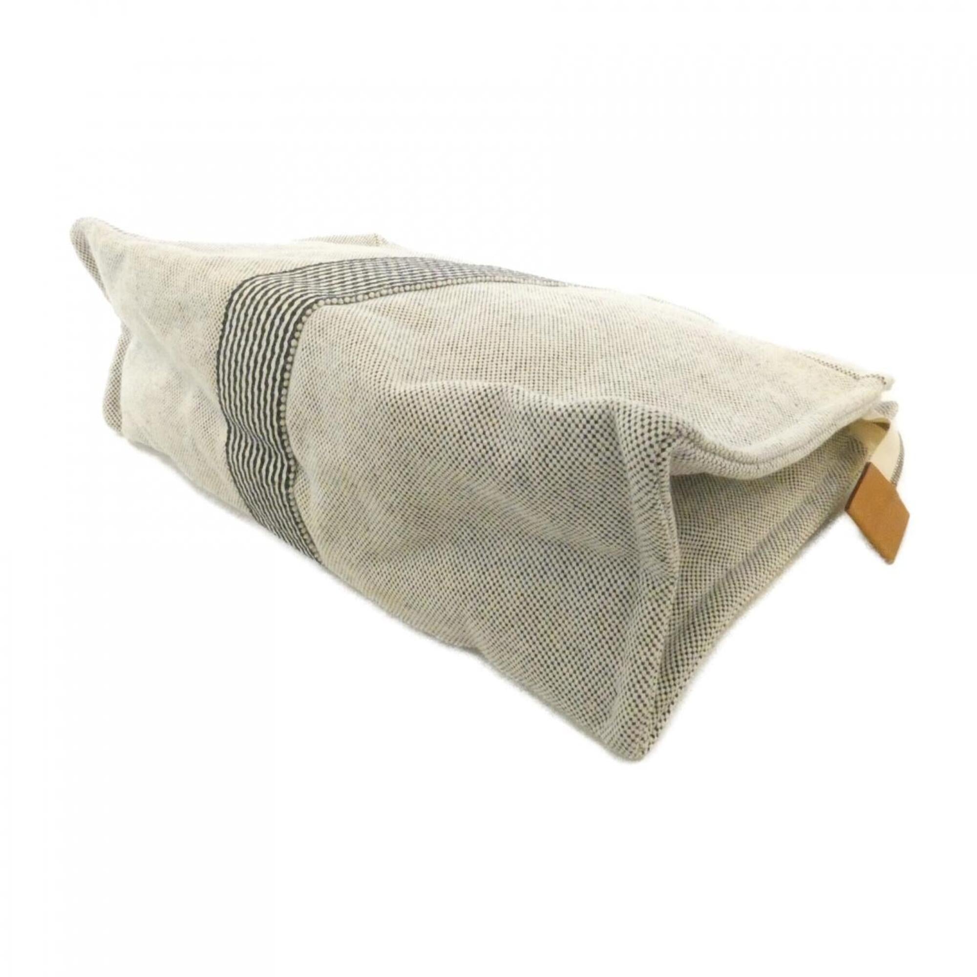 Hermes Black Canvas Pouch (Pre-Owned)