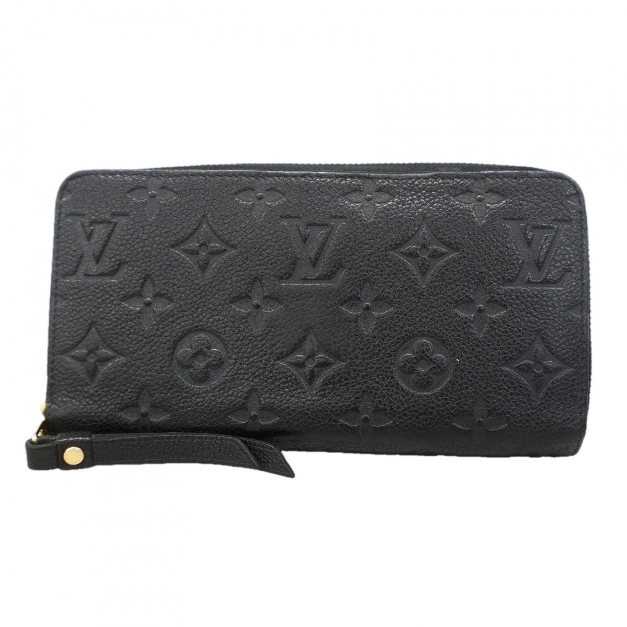 Louis Vuitton Noir Long Wallet (Bi-Fold) (Pre-Owned)