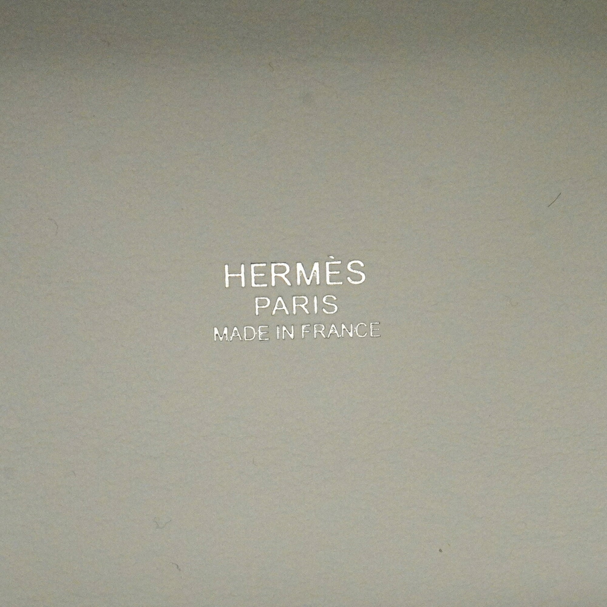 Hermes Gray Swift Leather Handbag (Pre-Owned)