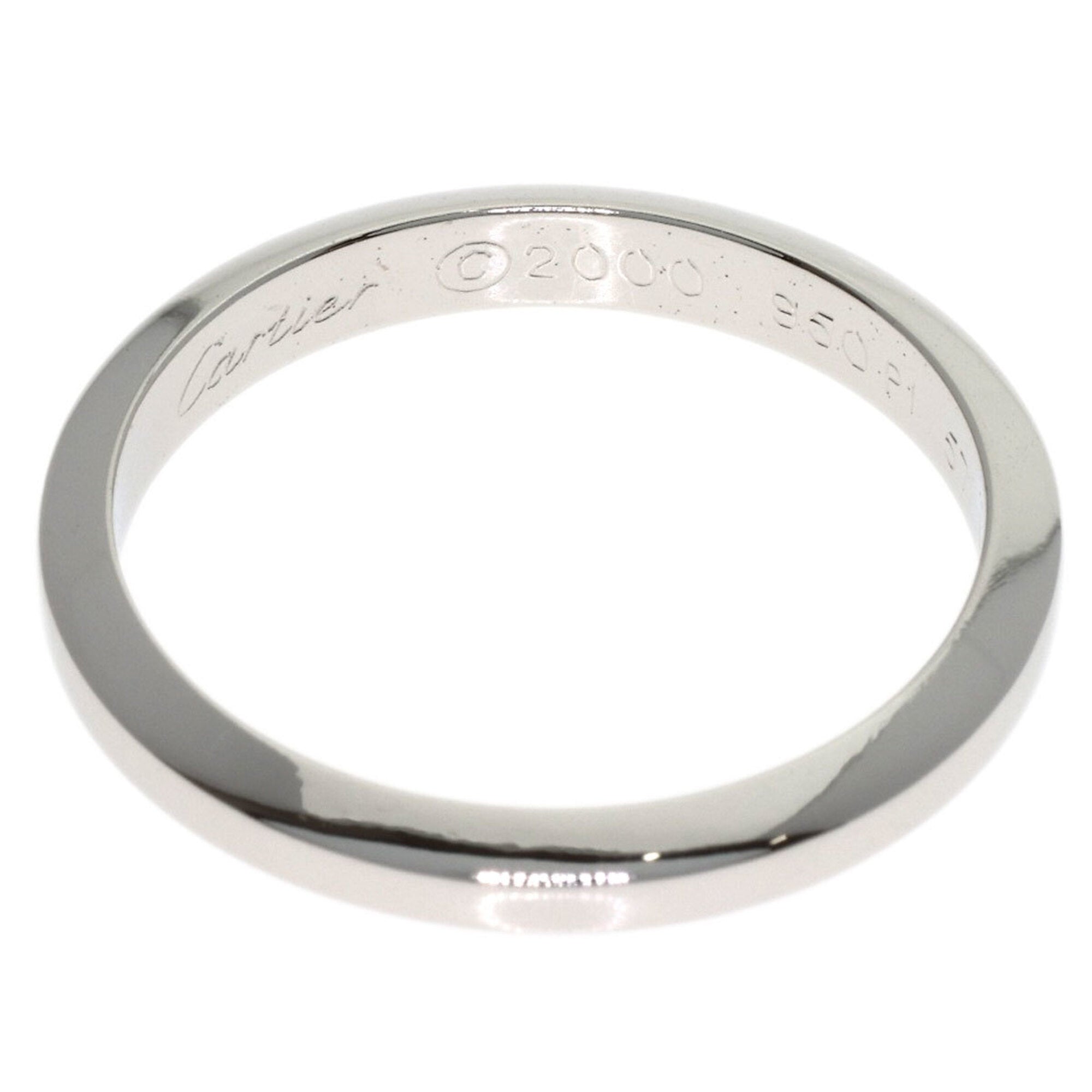 Cartier Platinum 950 Band Ring (Pre-Owned)