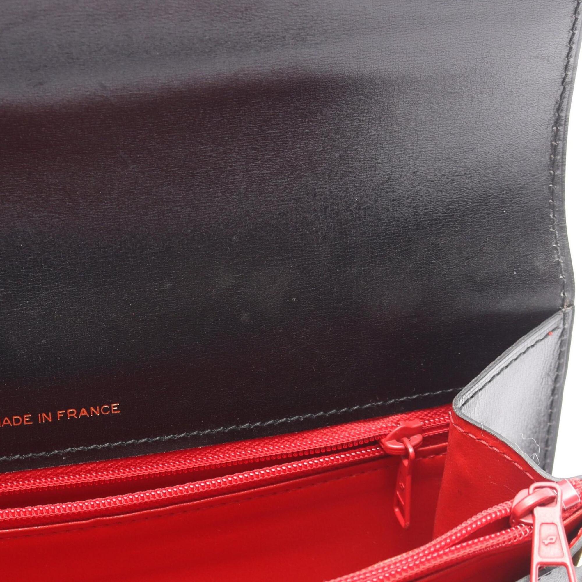 Celine Black Leather Shoulder Bag (Pre-Owned)