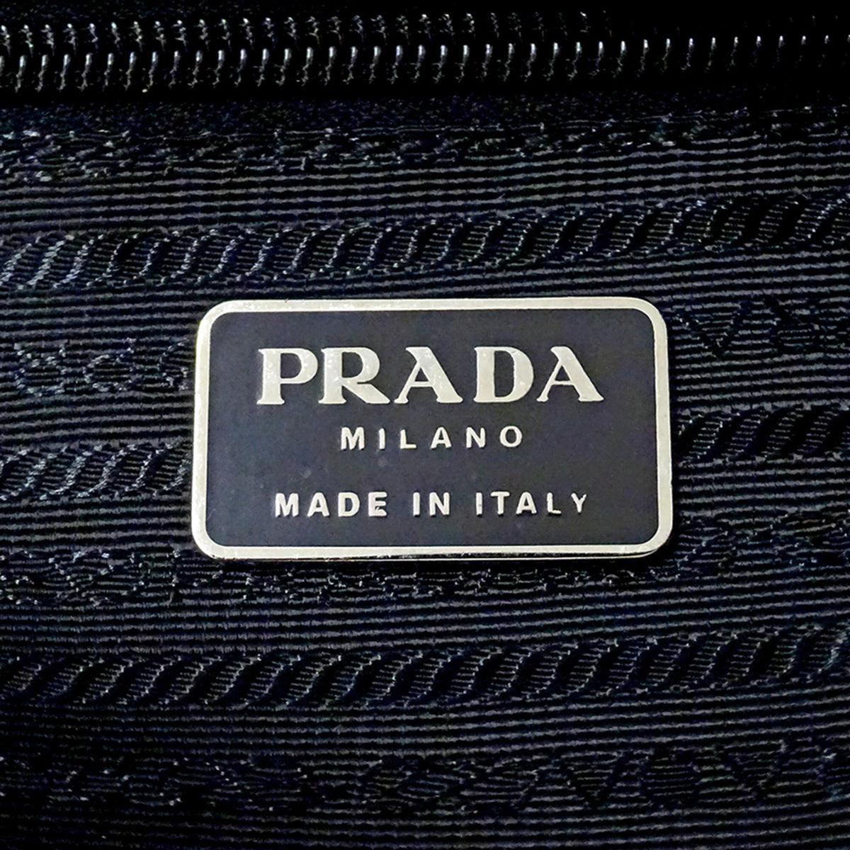 Prada Black Nylon Handbag Shoulder Bag Tote Bag (Pre-Owned)