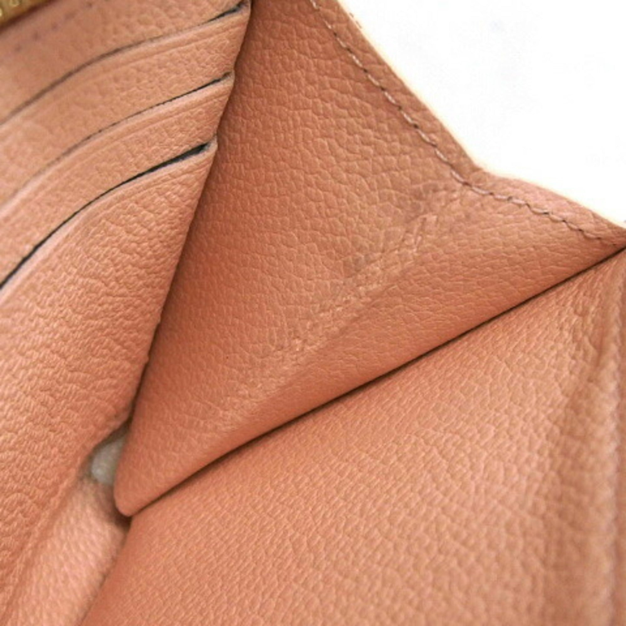 Louis Vuitton Monogram Empreinte Light Pink White Monogram Empreinte Long Wallet (Bi-Fold) (Pre-Owned)