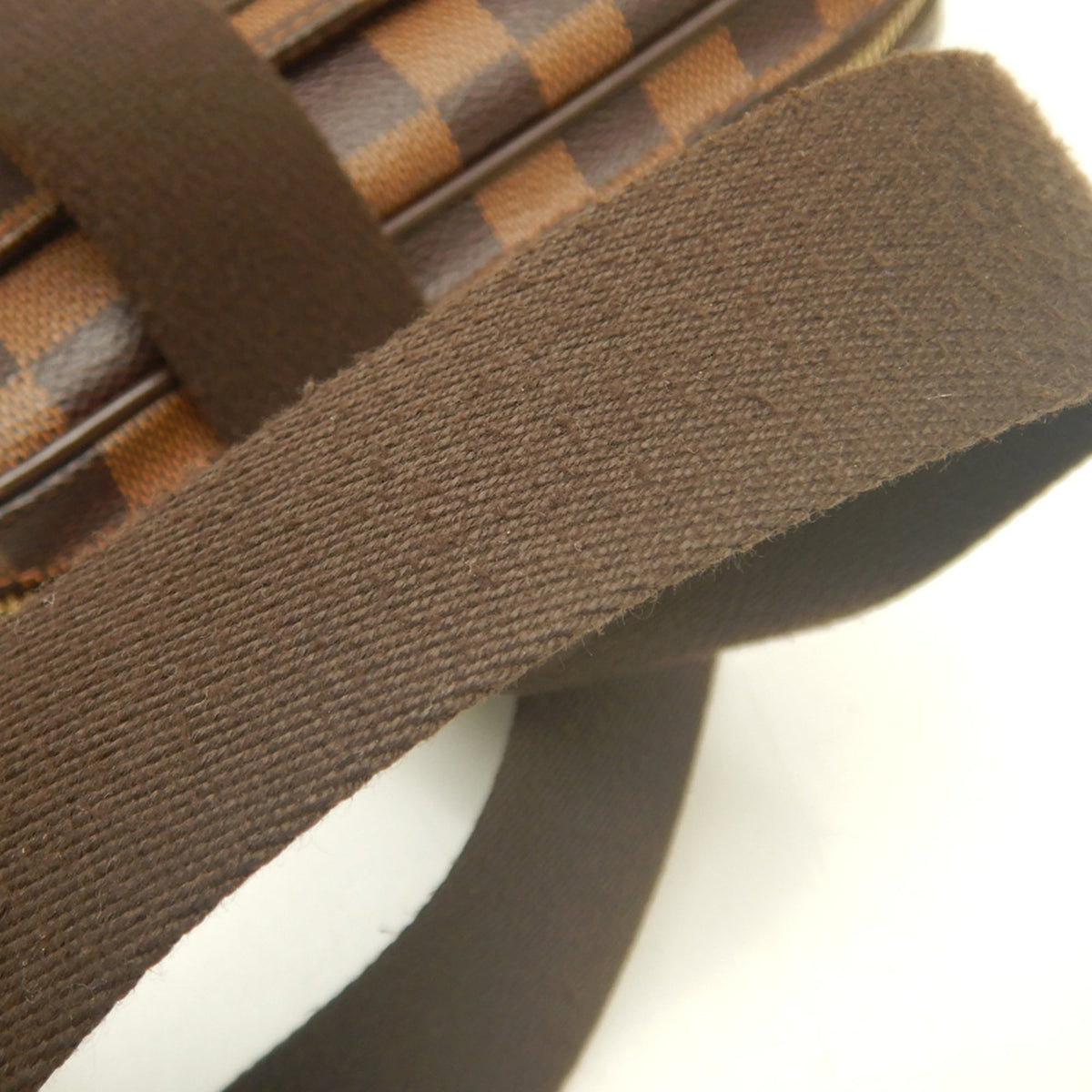 Louis Vuitton Damier Ebene Damier Canvas Fanny Pack (Pre-Owned)