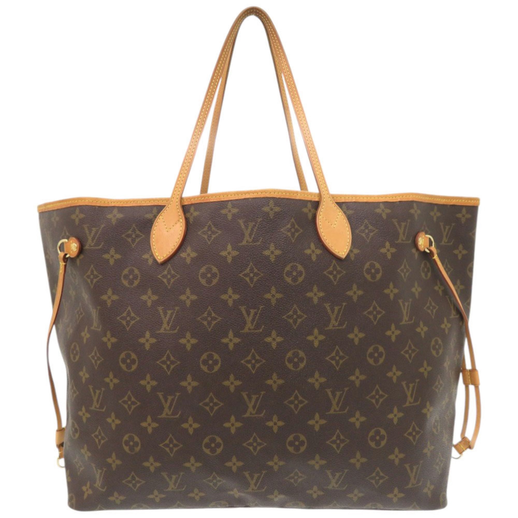 Louis Vuitton Brown Monogram Canvas Tote Bag (Pre-Owned)