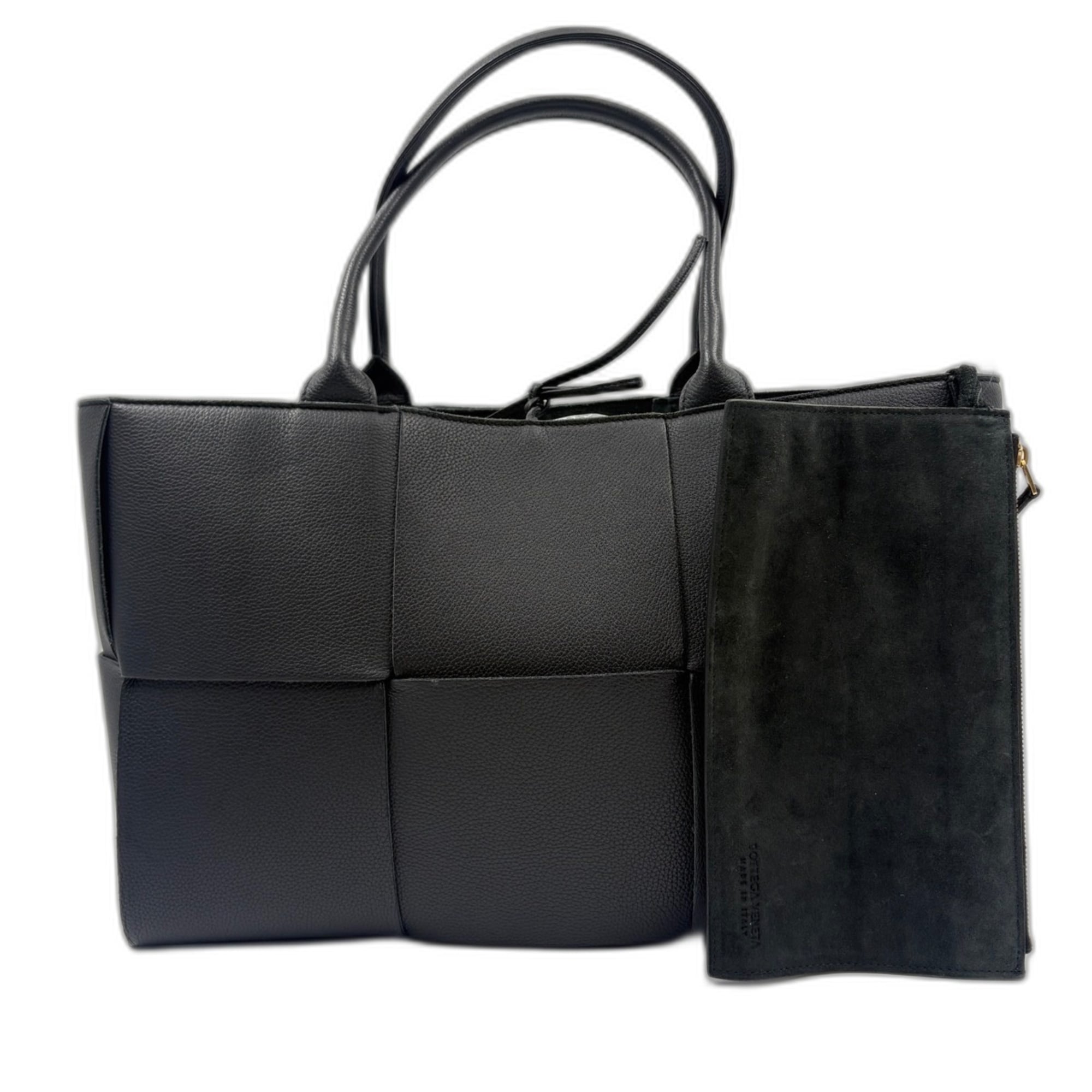 Bottega Veneta Black Tote Bag (Pre-Owned)