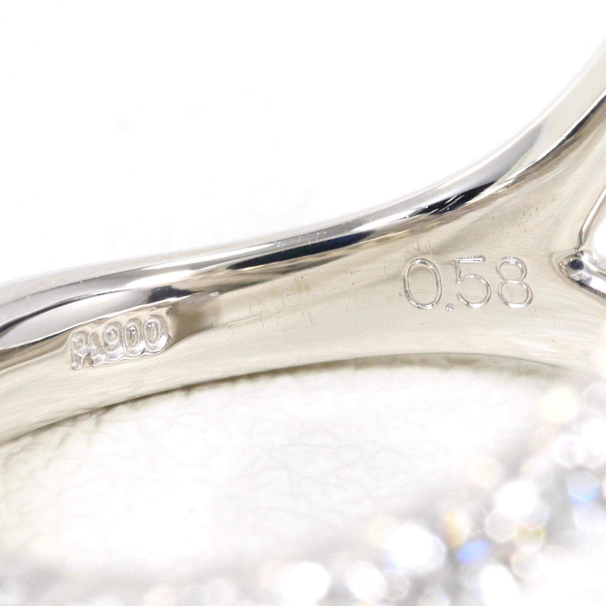 Unbranded Platinum Platinum 900 Band Ring (Pre-Owned)