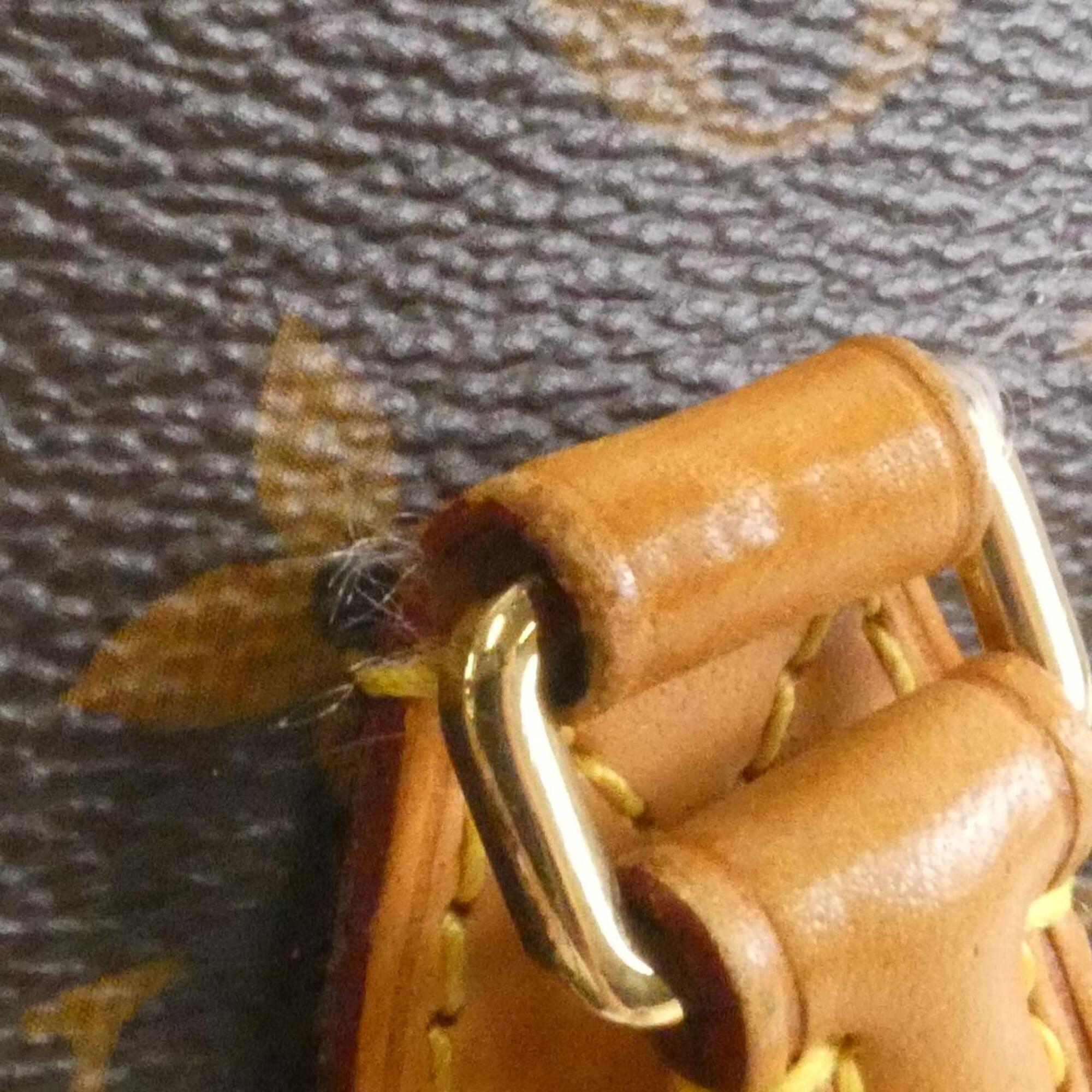 Louis Vuitton Marron Coated Canvas Handbag (Pre-Owned)