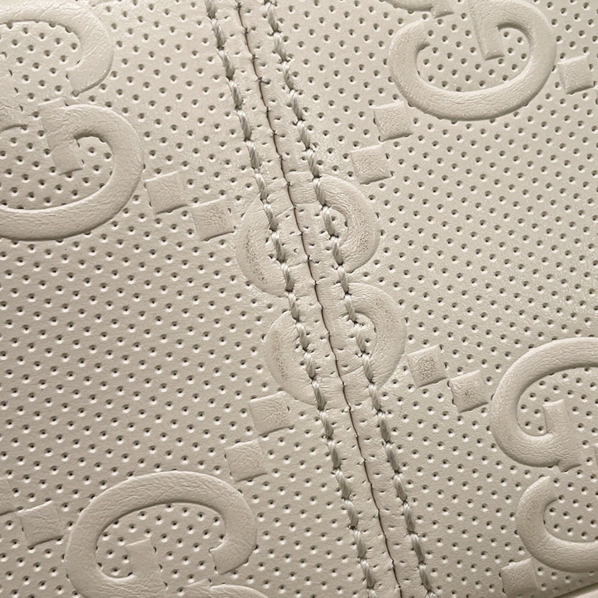 Gucci Ivory White Leather Handbag Shoulder Bag (Pre-Owned)