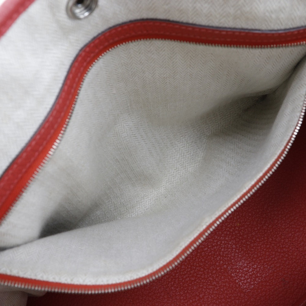 Hermes Red Color Negonda Leather Tote Bag (Pre-Owned)