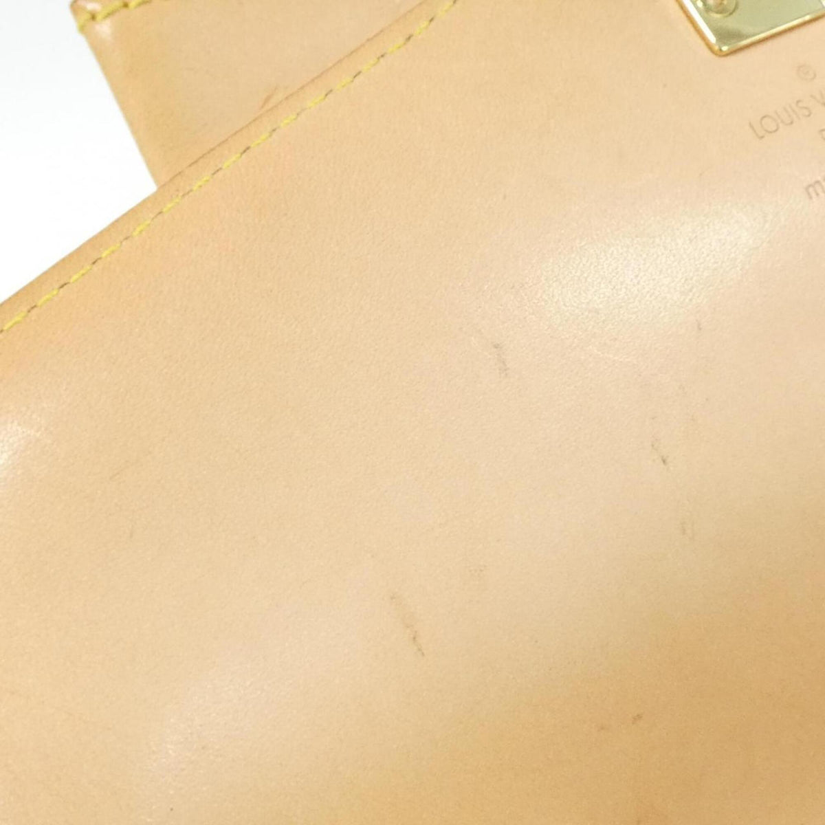 Louis Vuitton Marron Coated Canvas Handbag (Pre-Owned)