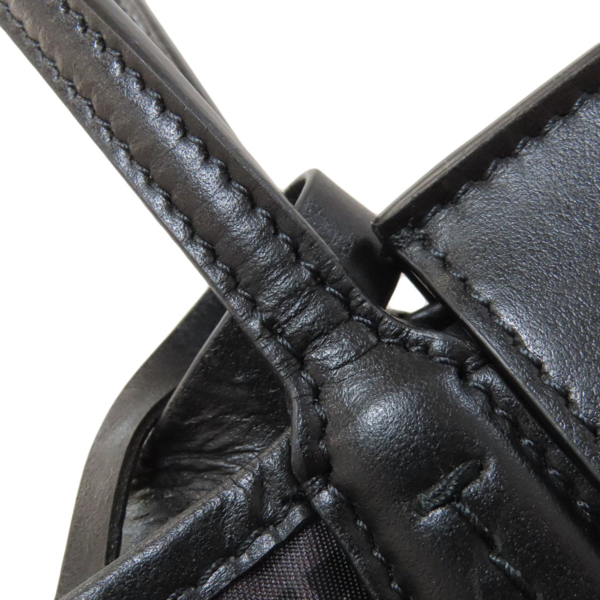 Salvatore Ferragamo Black Nylon Tote Bag (Pre-Owned)