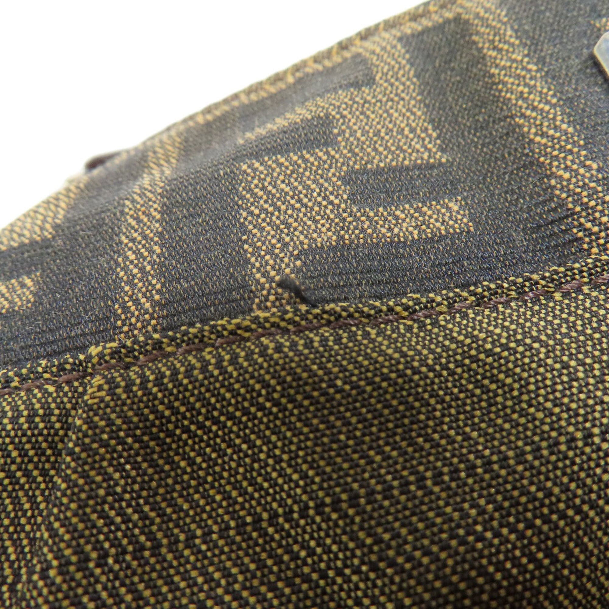 Fendi Brown Canvas Tote Bag (Pre-Owned)
