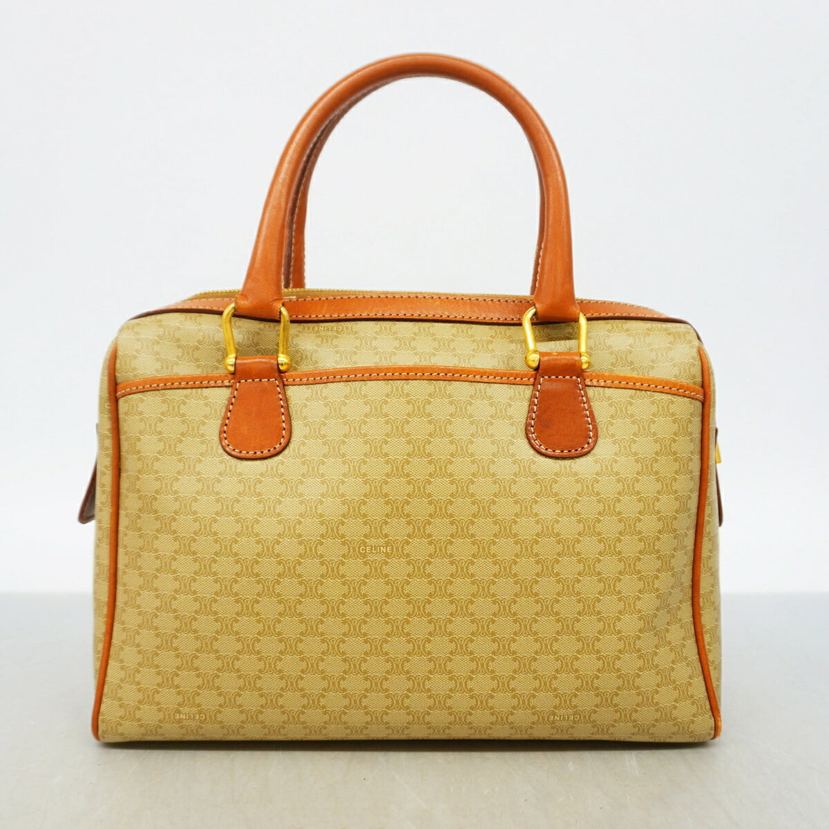 Celine Beige Pvc Handbag (Pre-Owned)