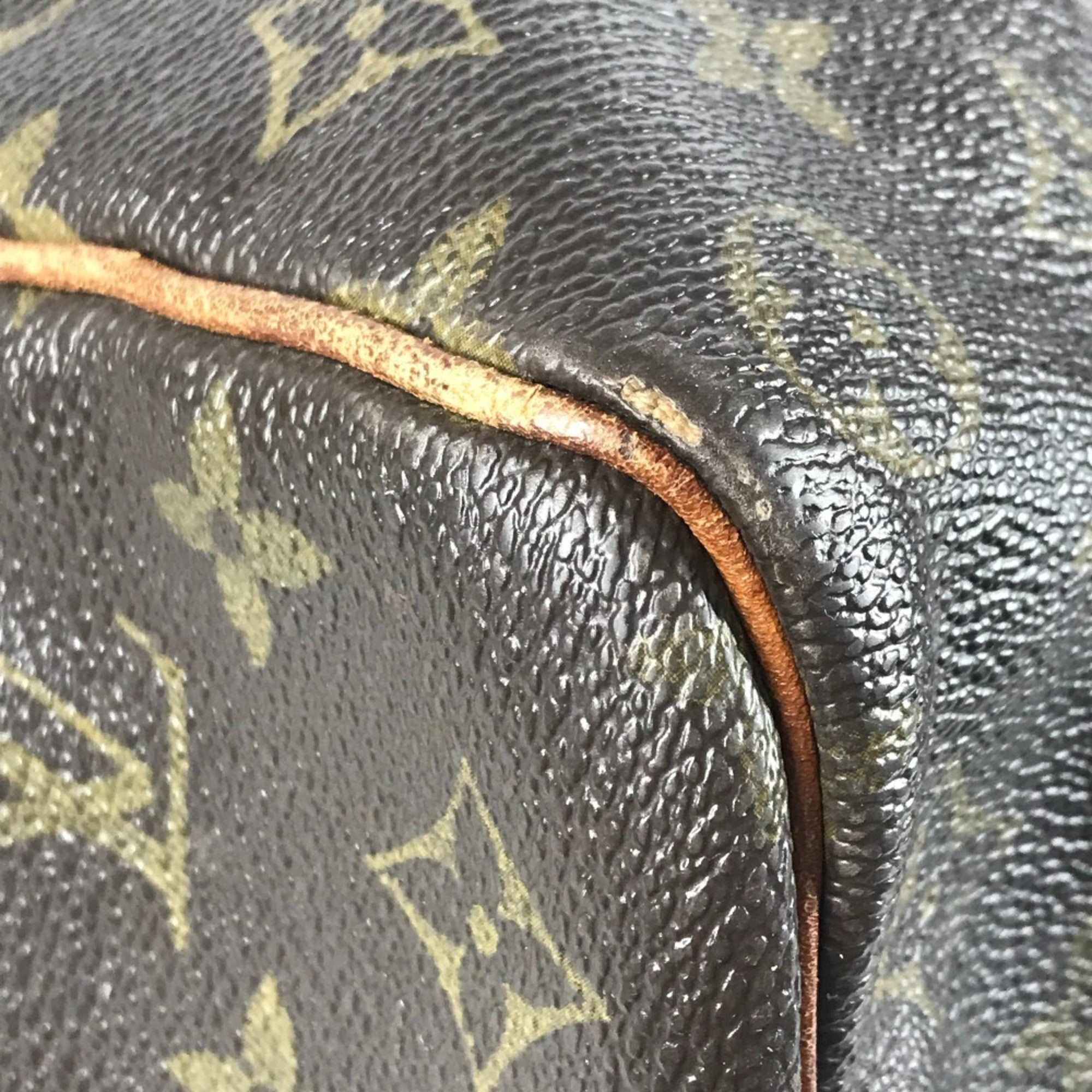 Louis Vuitton Brown Monogram Canvas Boston Bag Handbag (Pre-Owned)