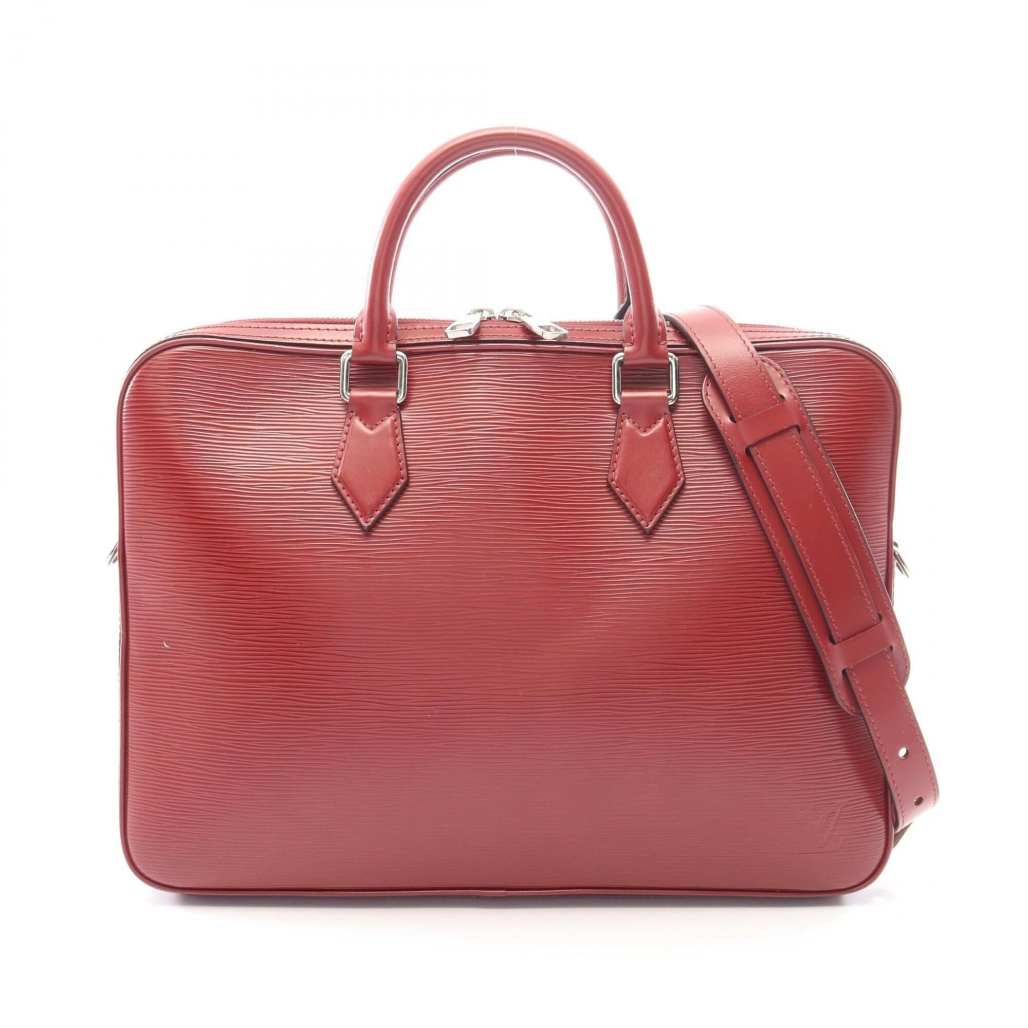 Louis Vuitton Bordeaux Epi Leather Briefcase Handbag (Pre-Owned)