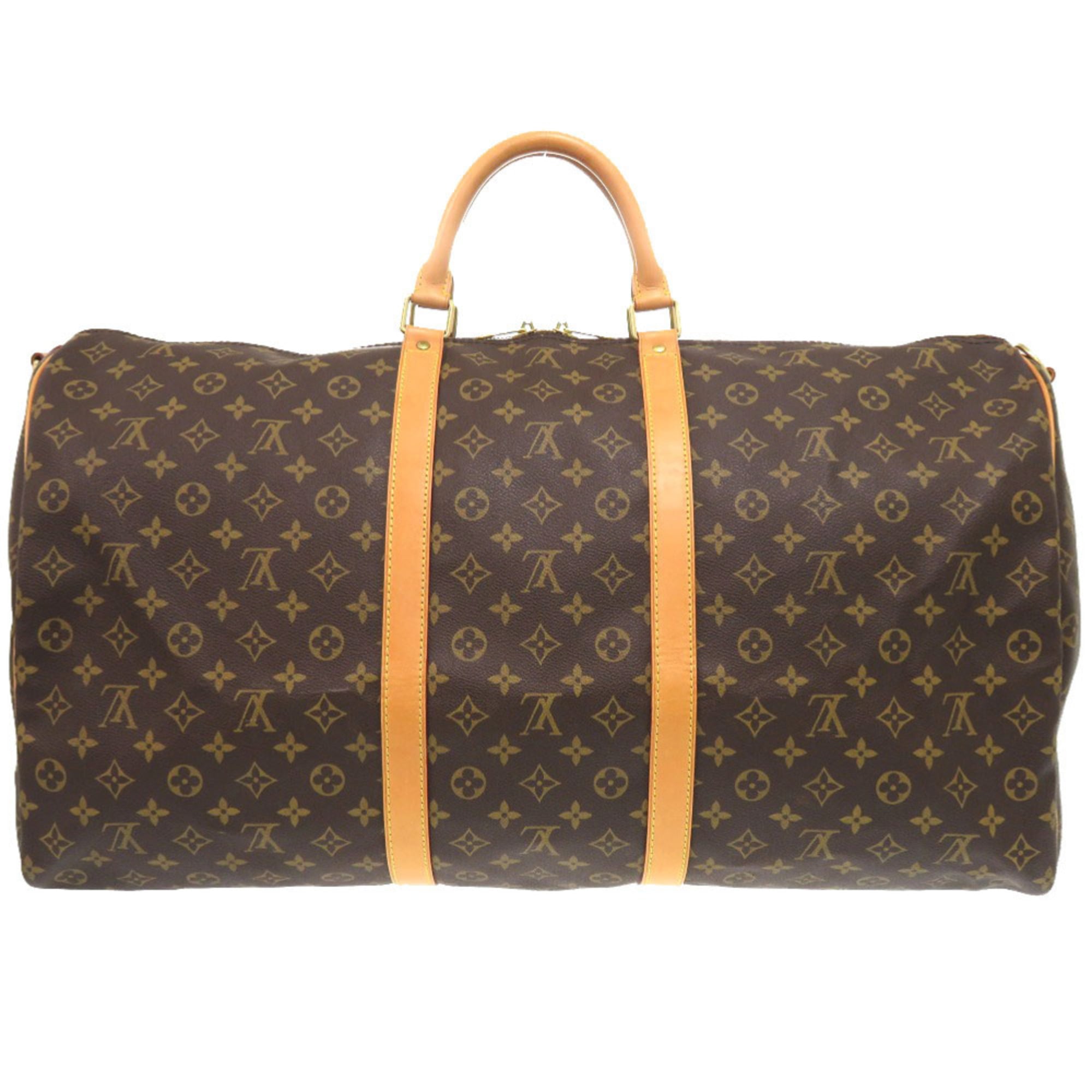 Louis Vuitton Brown Monogram Monogram Boston Bag (Pre-Owned)