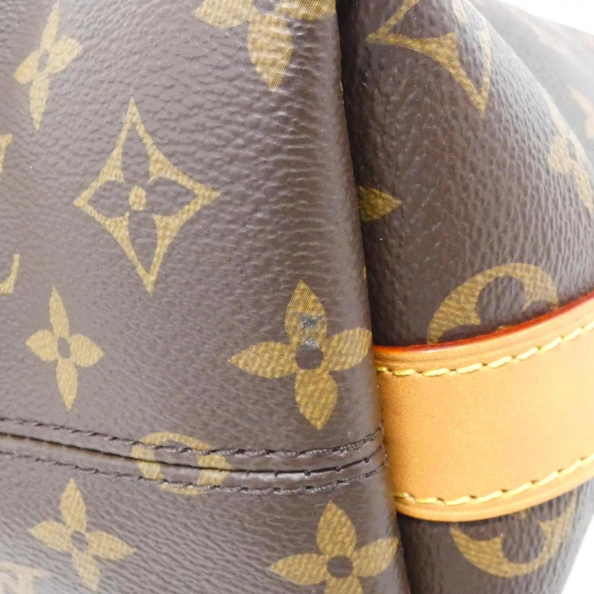 Louis Vuitton Monogram Marron Coated Canvas Shoulder Bag (Pre-Owned)